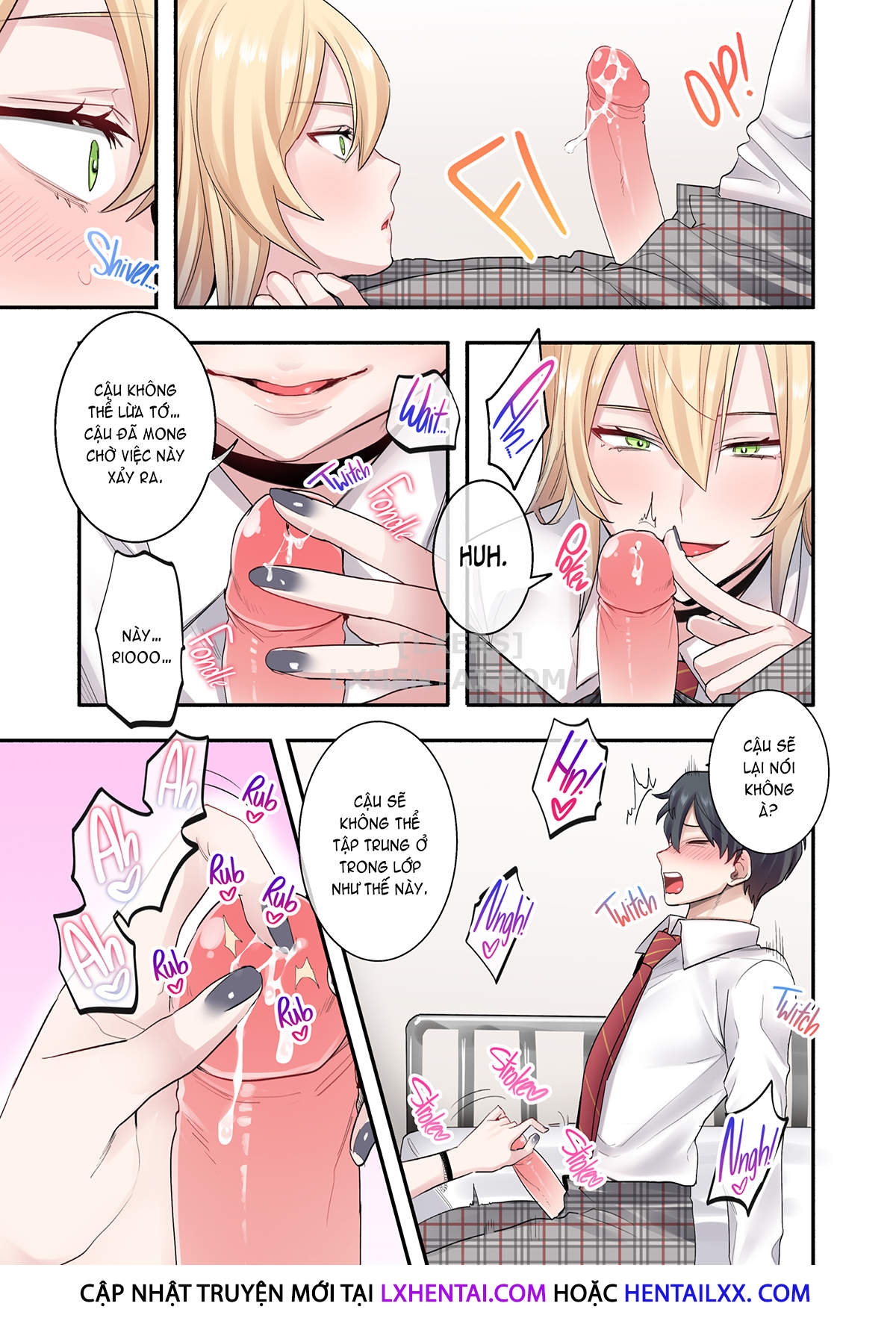 Đọc truyện hentai The Only Guy in the Class - Surrounded by Cuties - Oneshot
