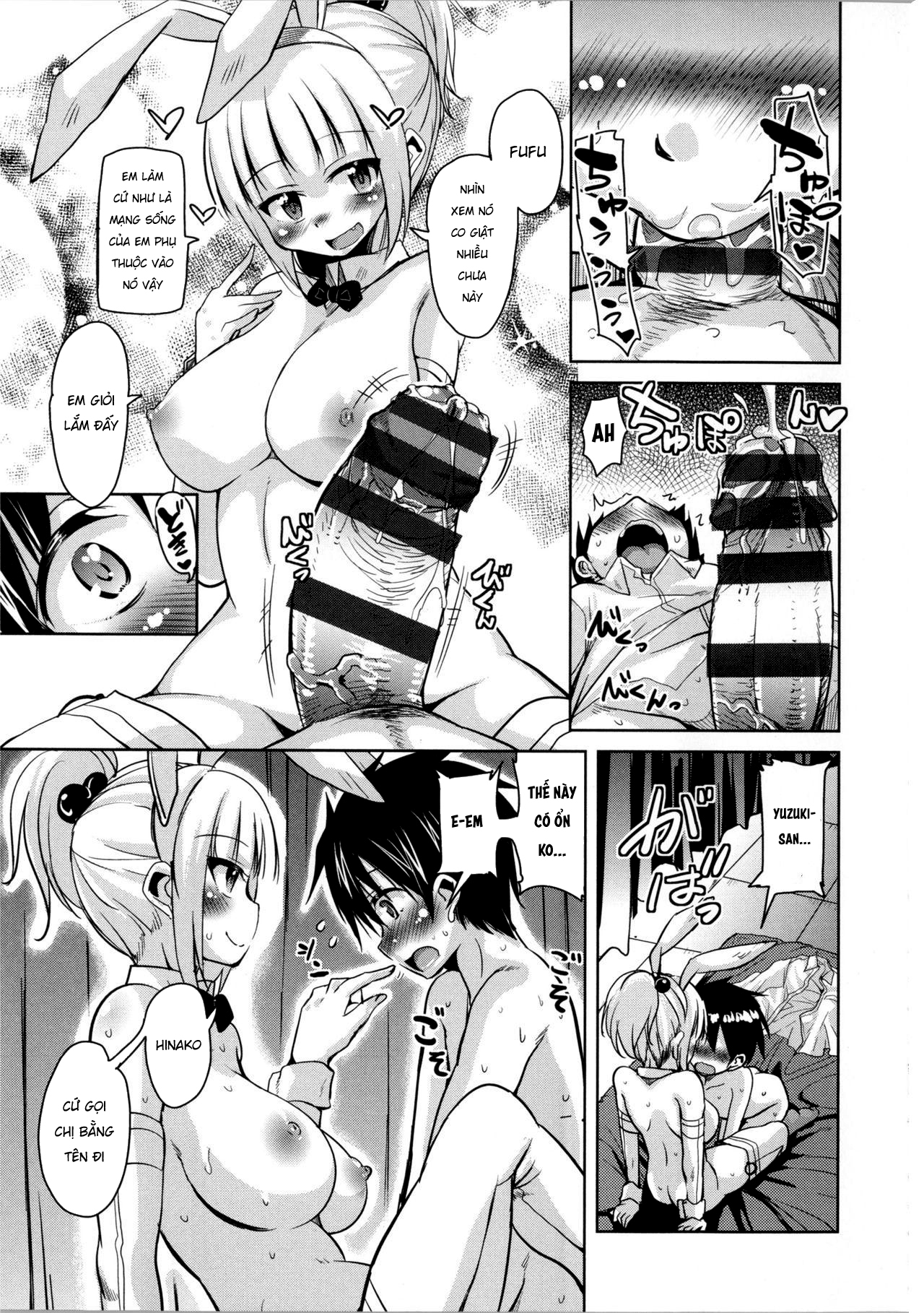 Đọc truyện hentai Câu lạc bộ thỏ ngọc dâm đãng - Chap 4