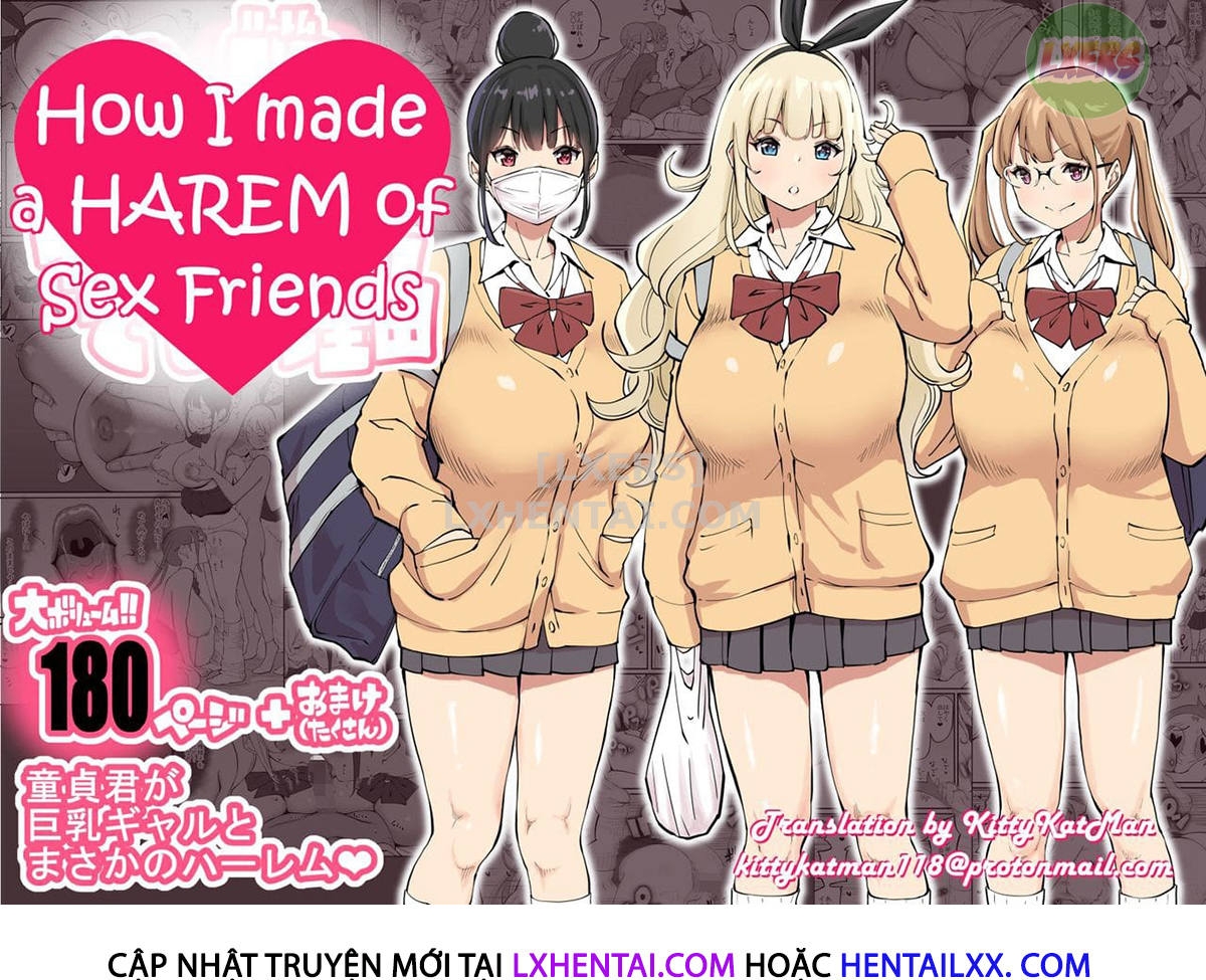 Đọc truyện hentai How I made a Harem of Sex Friends - Chap 1