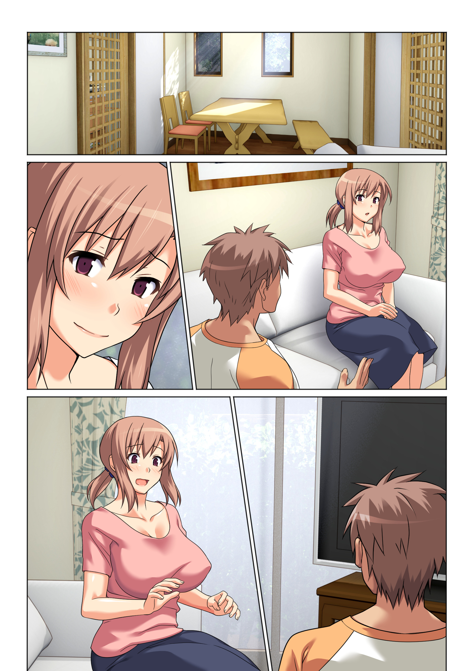 Đọc truyện hentai Điều kiện để được mây mưa với mẹ - Artist CG