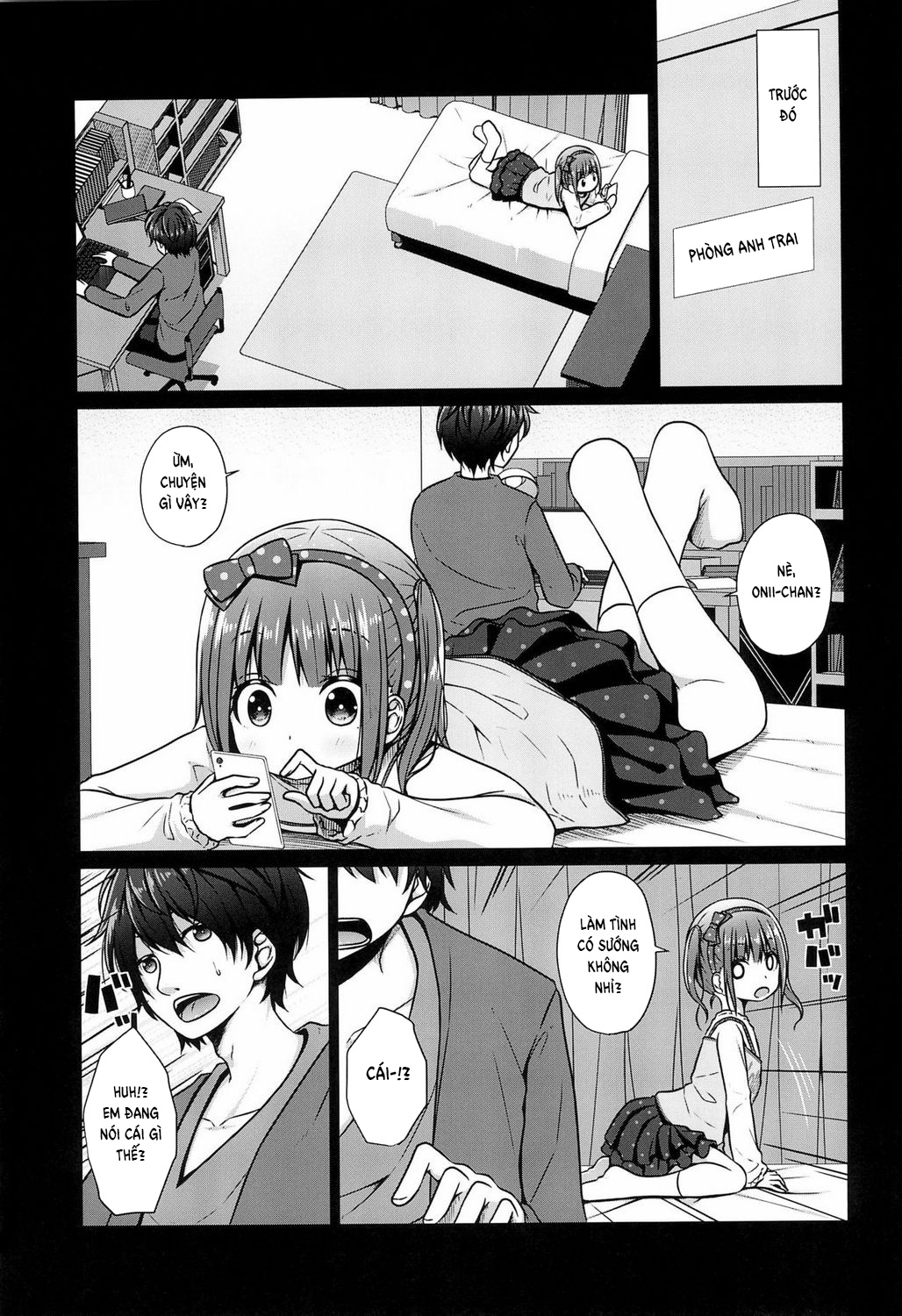 Đọc truyện hentai Since Big Brother is a Lolicon his Little Sister Decided to Seize his Virginity - Oneshot