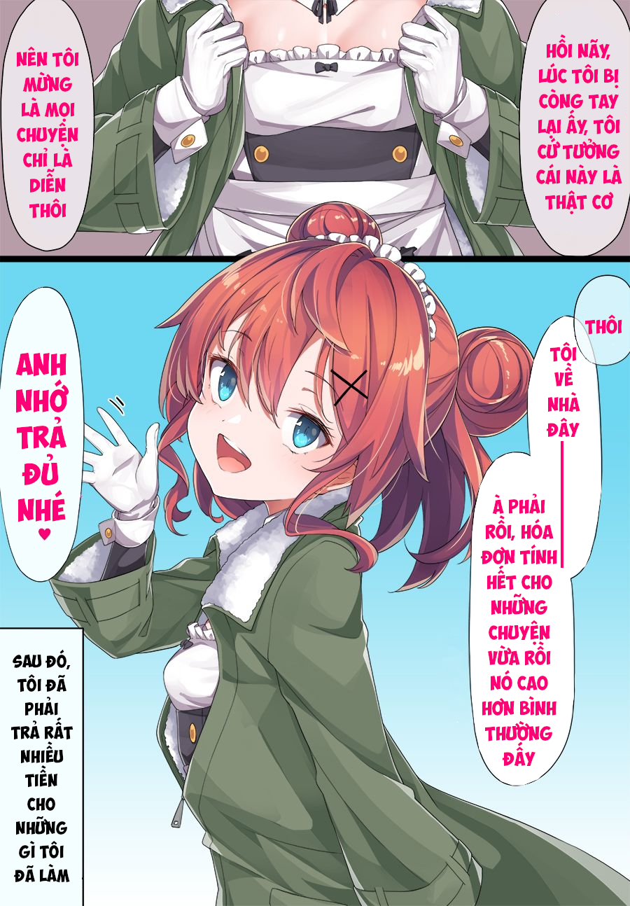 Đọc truyện hentai Dịch vụ đặc biệt của hầu gái Kazuki (full màu) - Phần 2 (end)