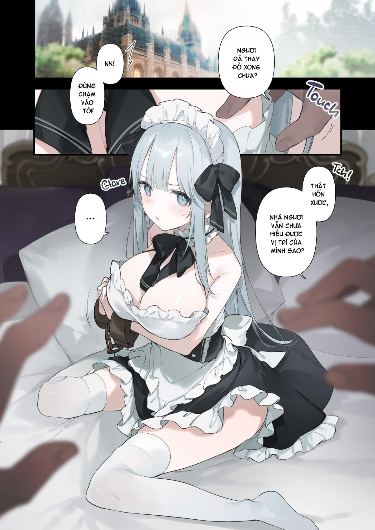 Đọc truyện hentai Sự sa ngã của nàng hầu gái tiểu thư quý tộc - Oneshot