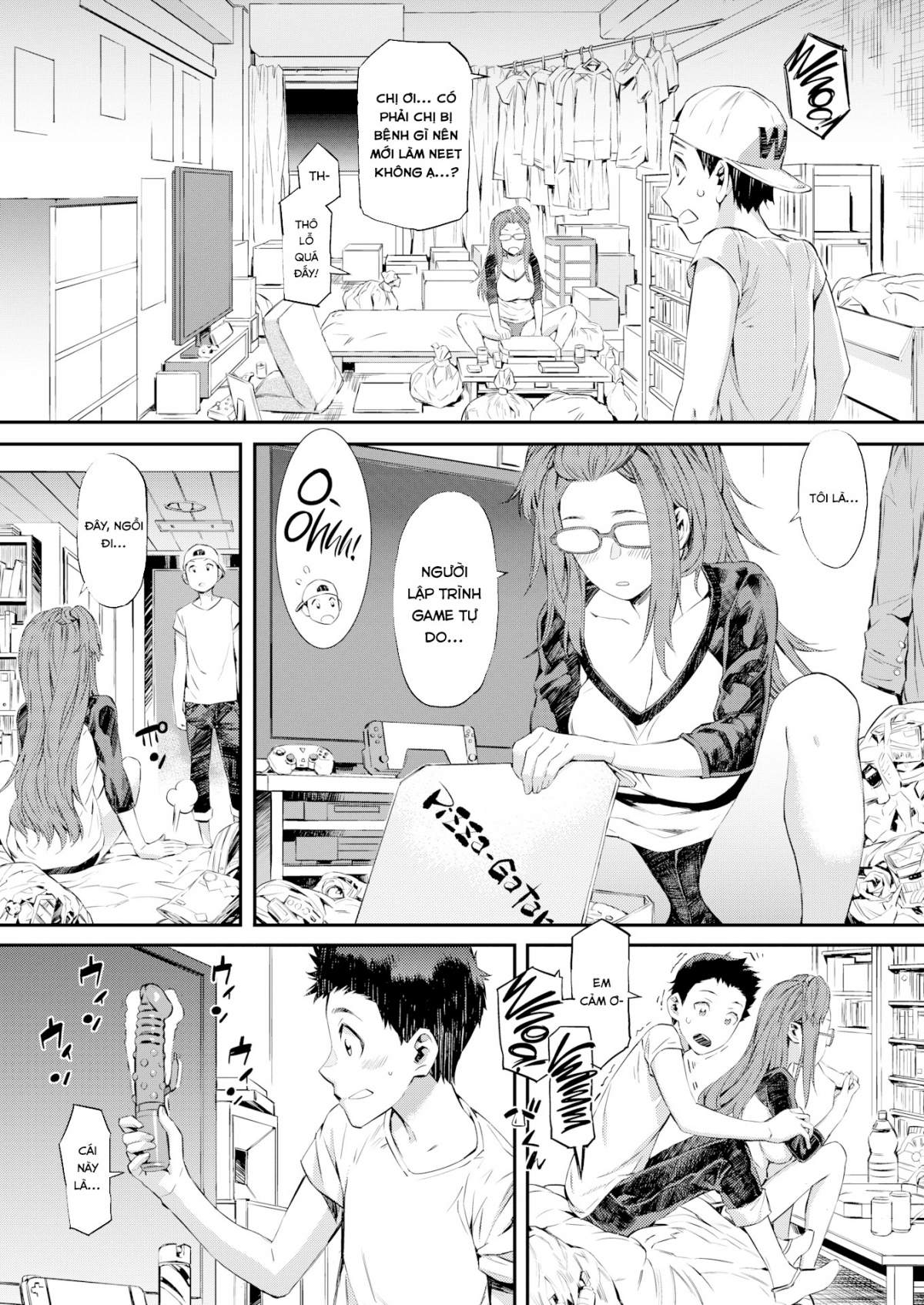 Đọc truyện hentai Unrefined Lady - Oneshot