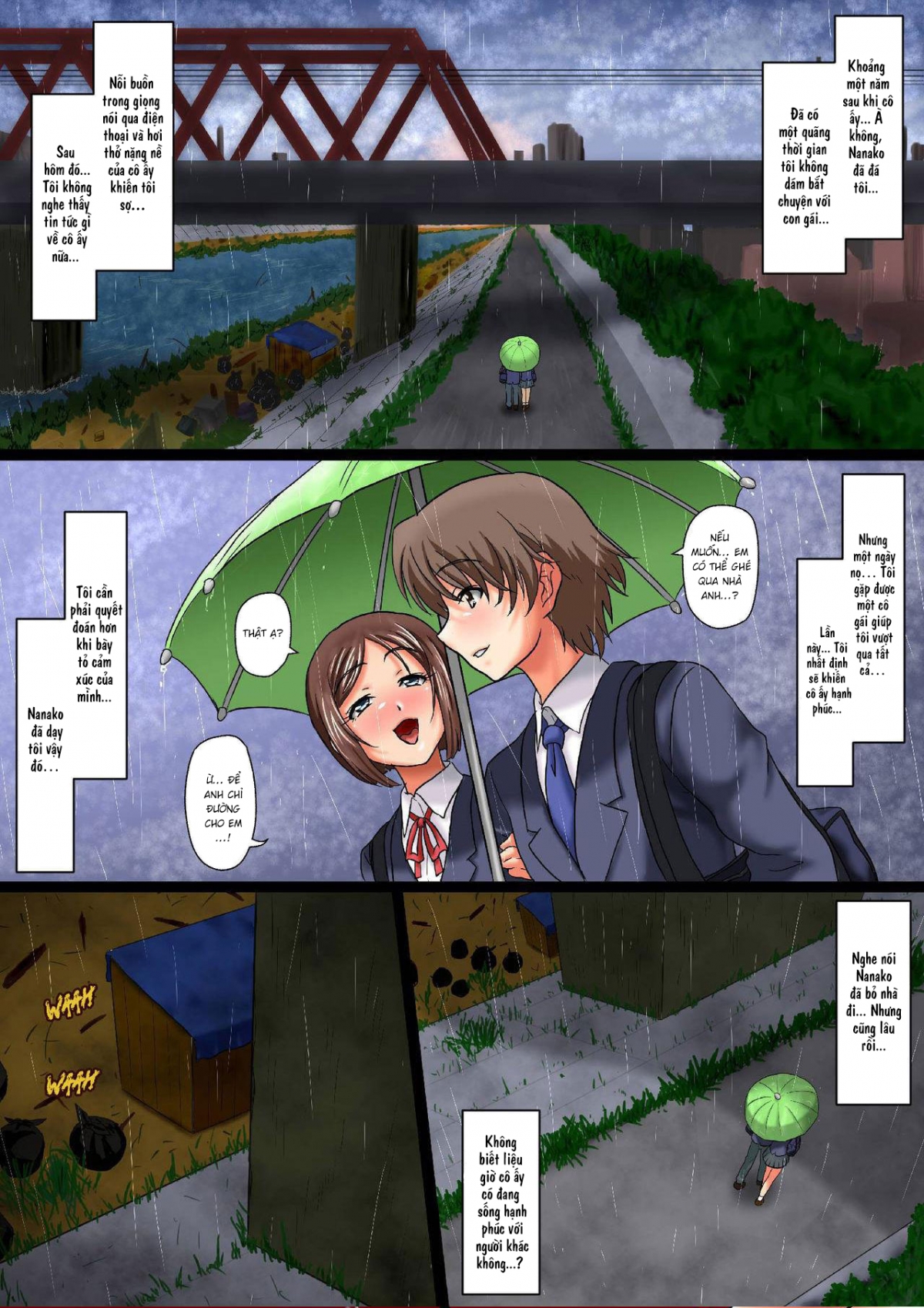 Đọc truyện hentai A Girls Fall From Grace - A Bridge Of Cheating And Gang Rape - Oneshot