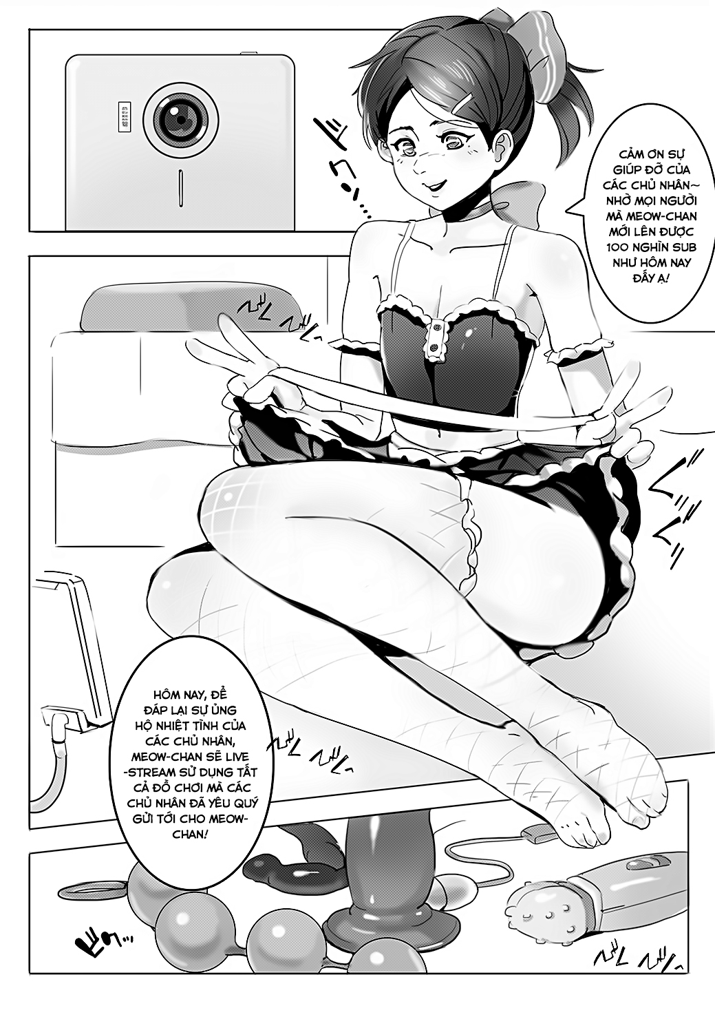 Đọc truyện hentai Goshujin-Sama Nani ka Goyou Desu ka - Oneshot
