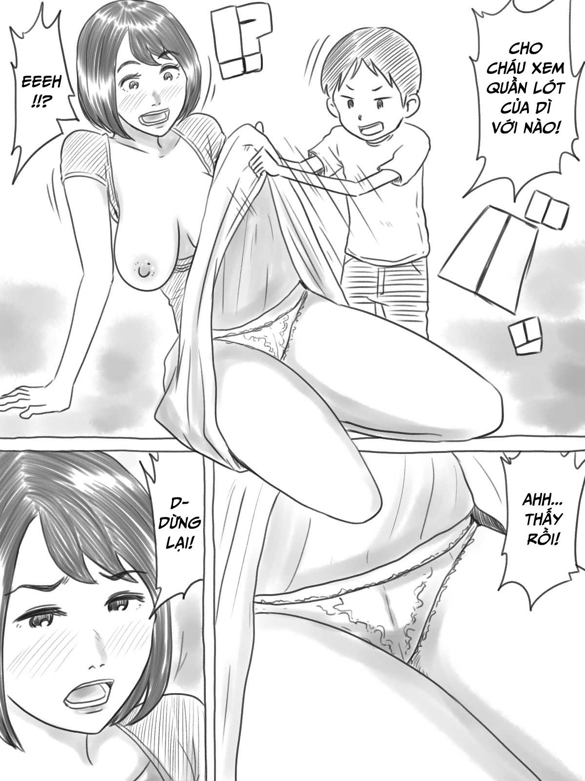 Đọc truyện hentai Iraira Shounen - Chap 1