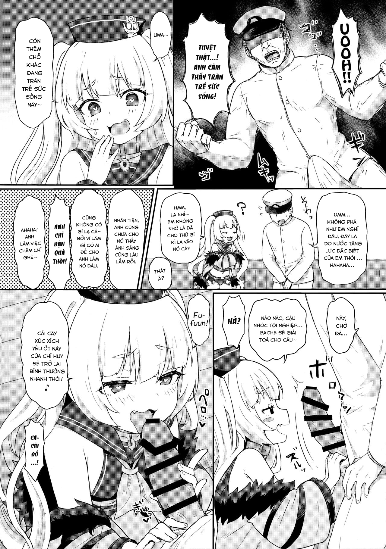 Đọc truyện hentai Leave Everything To Bache! (Azur Lane) - Oneshot