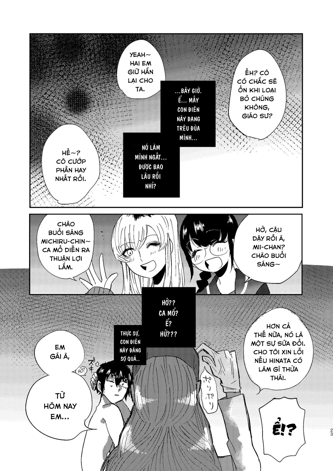 Đọc truyện hentai Zen Jinrui Kaizoukei Joshi-ka Keikaku 1 - Chap 2 end