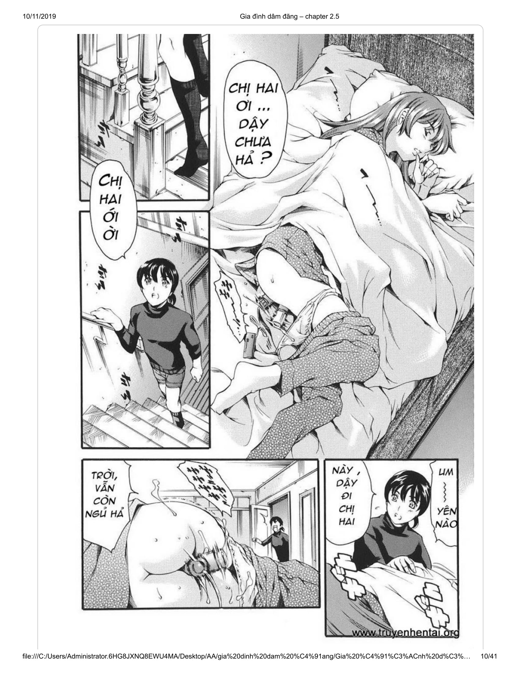 Đọc truyện hentai Katei no Jijou - Chap 4