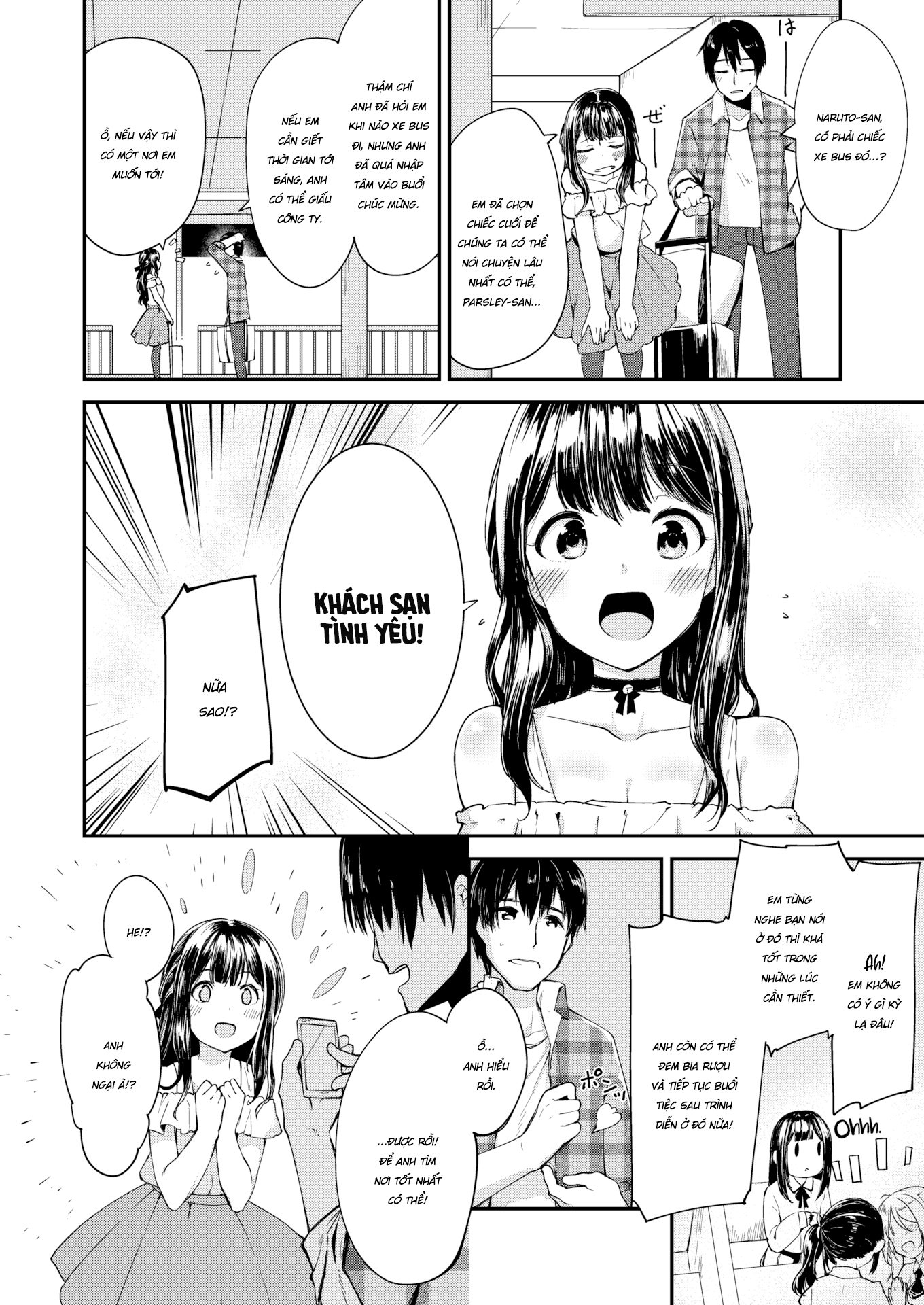 Đọc truyện hentai Ở Lại Qua Đêm Thì Có Sao ? - Oneshot