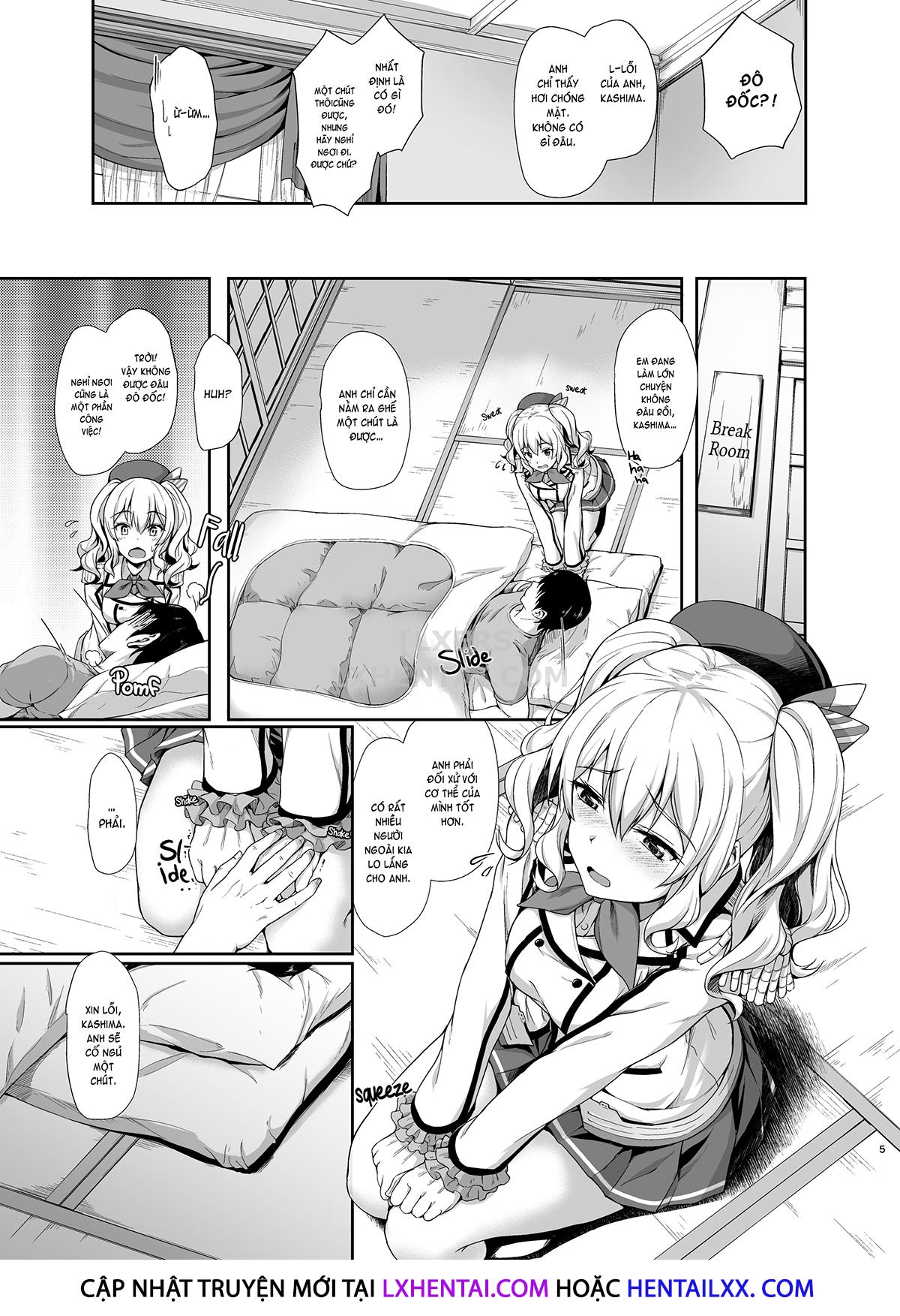 Đọc truyện hentai Amaama Kashima - Oneshot