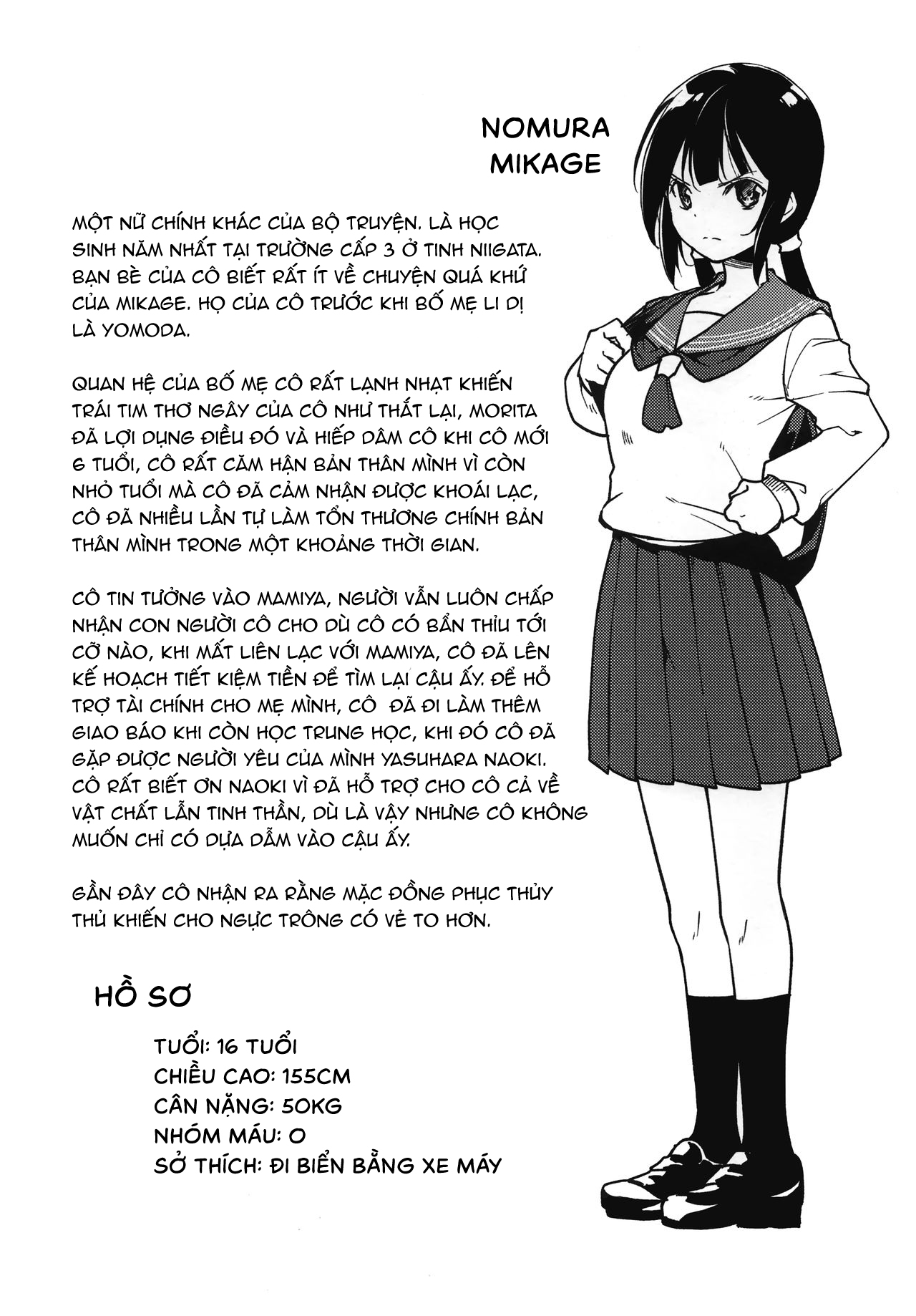 Đọc truyện hentai Shoujo M - Yomoda Mai tiền truyện