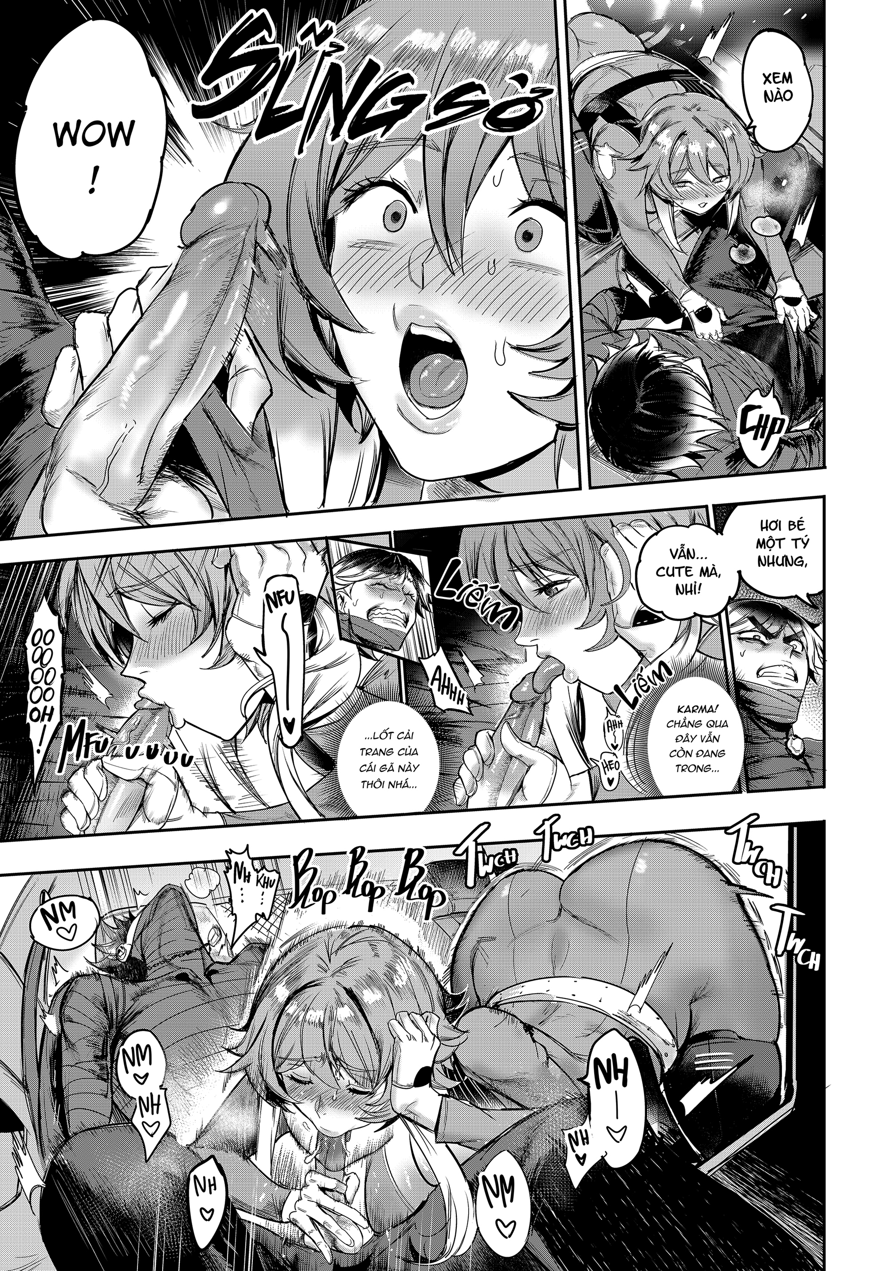 Đọc truyện hentai Bán Thân Cho Thần - Chap 3.2