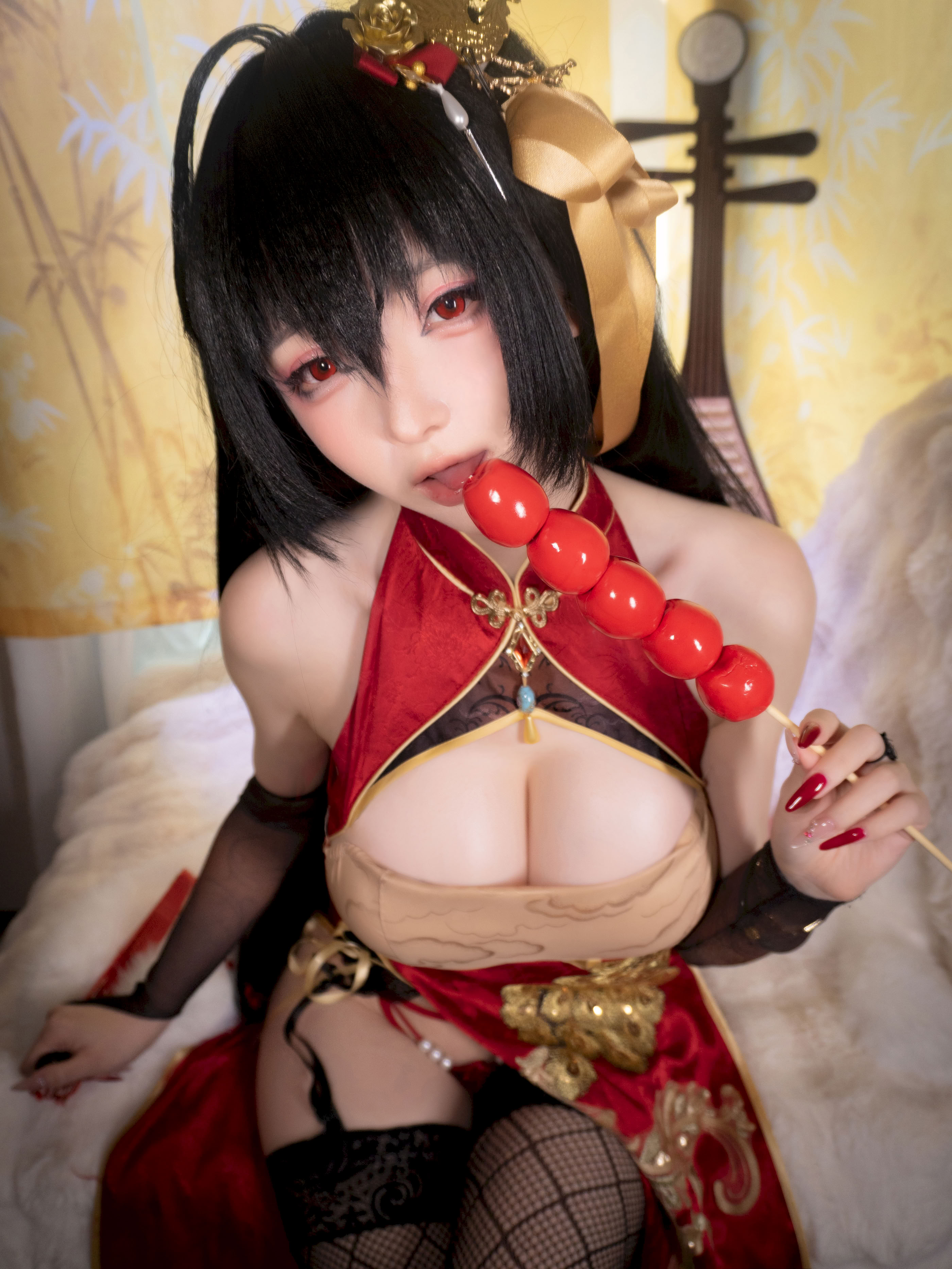 Đọc truyện hentai Tuyển tập Albums siêu phẩm Cosplay - Chap 1411 - Yi Xiaoyangze Dafeng Cheongsam