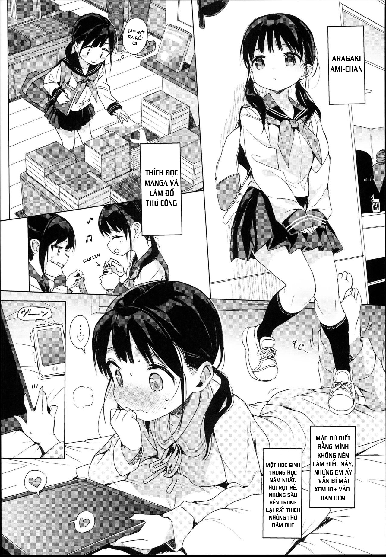 Đọc truyện hentai JC Roshutsu de Seikyouiku - Chap 1