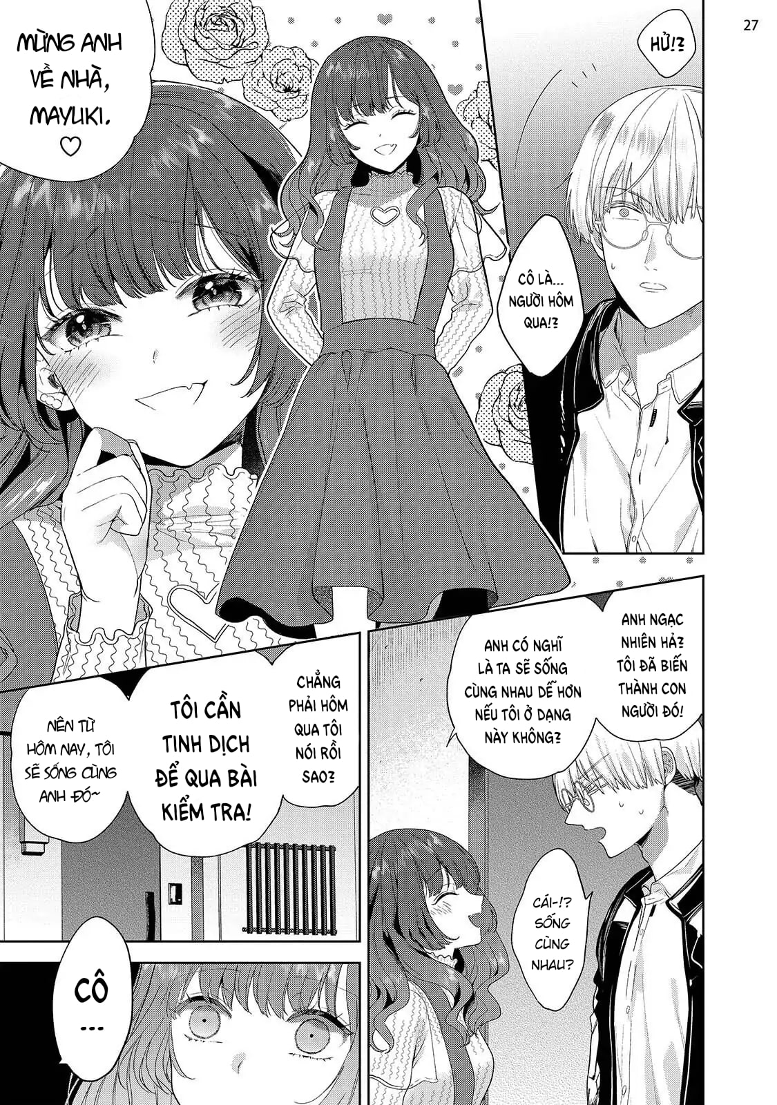 Đọc truyện hentai Nàng Succubus Đầy Tự Tin Nhưng Mục Tiêu Của Cô Ấy Lại Bất Lực - Chap 1: Anh sẽ là mục tiêu trong bài kiểm tra của tôi