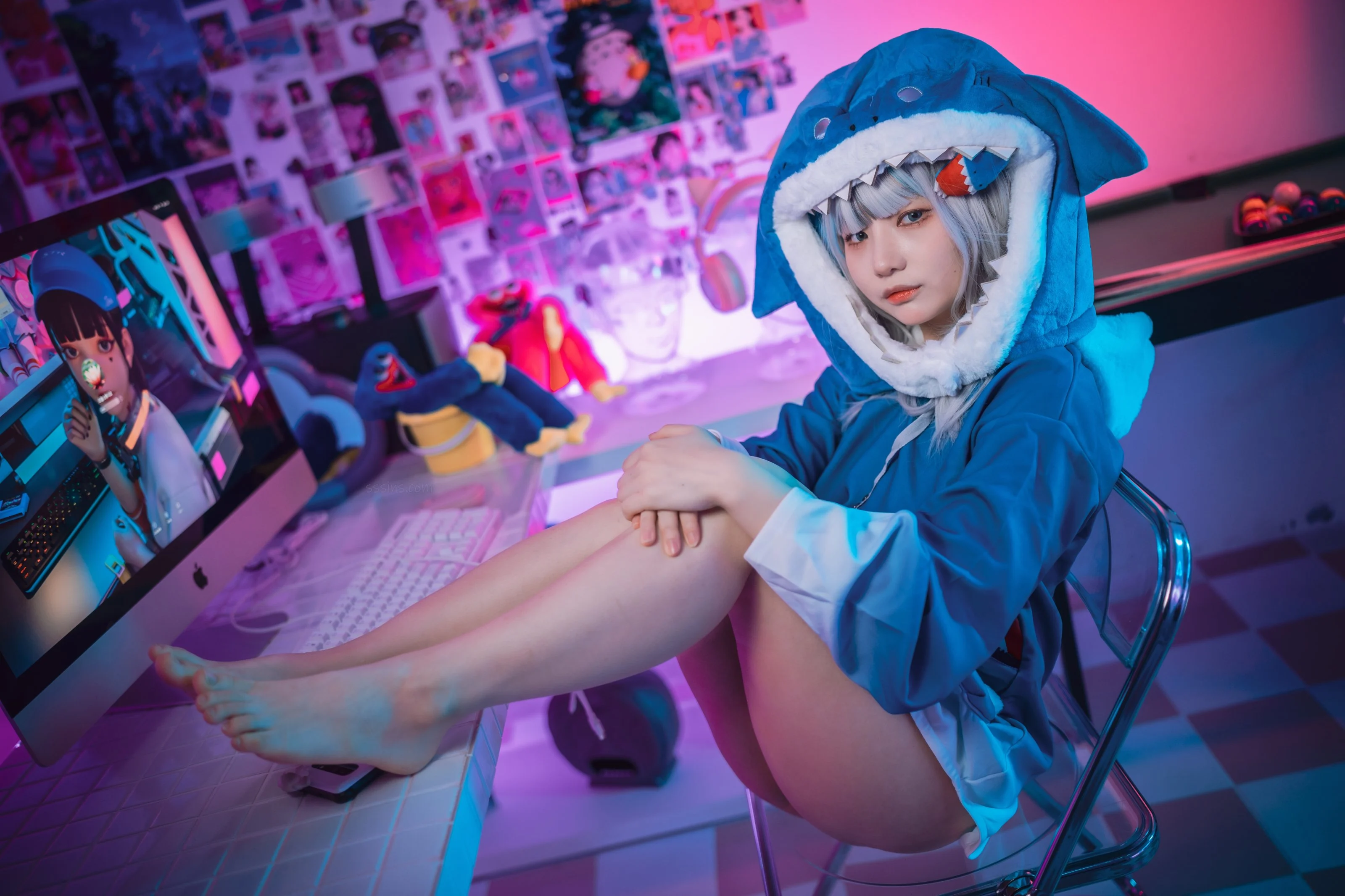 Đọc truyện hentai Tuyển tập Albums siêu phẩm Cosplay - Chap 160 - [DJAWA] Mimmi - Your Fishe Gawr Gura