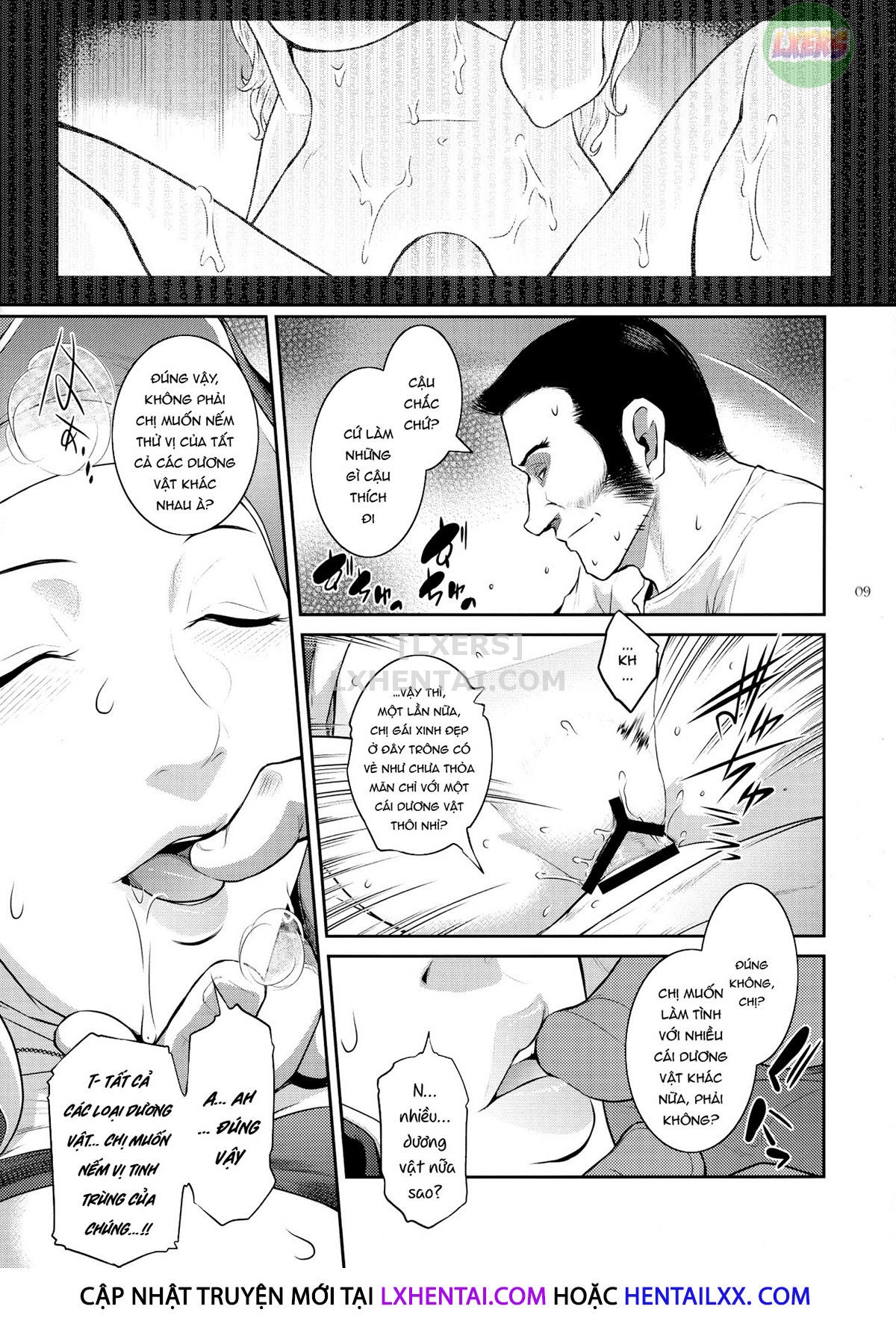 Đọc truyện hentai Kyoukai. - Chap 4