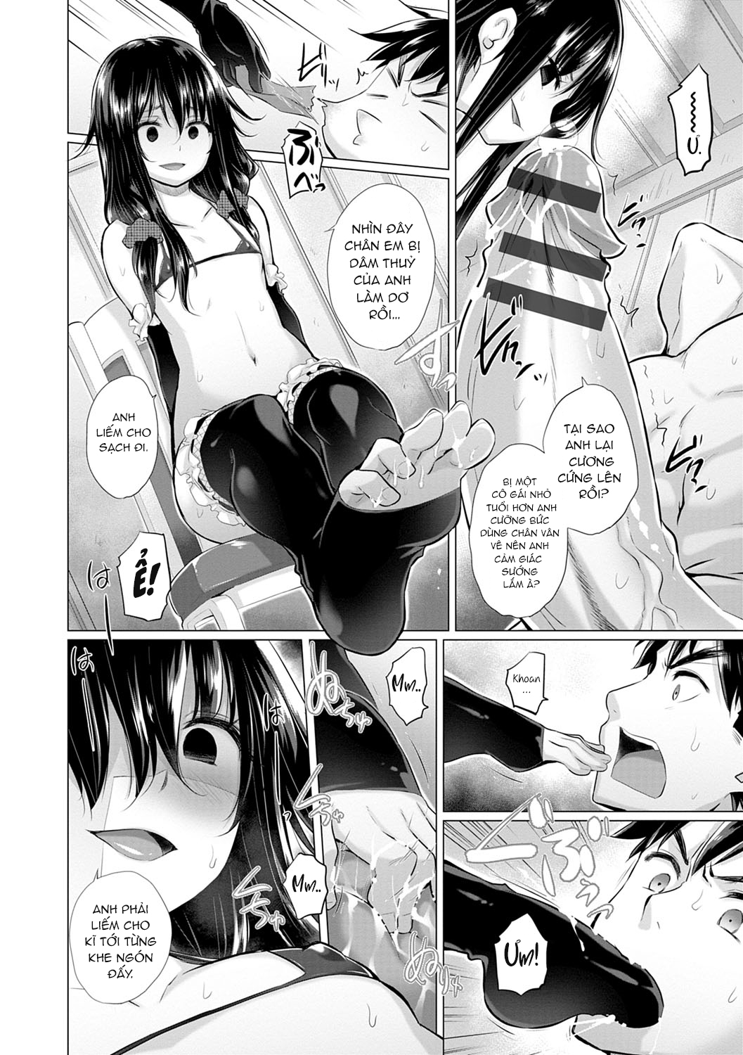 Đọc truyện hentai Trong Phòng Tôi Có Quá Nhiều Các Cô Gái Lạ! - Chap 3: BDSM Cùng Em TOMOKO