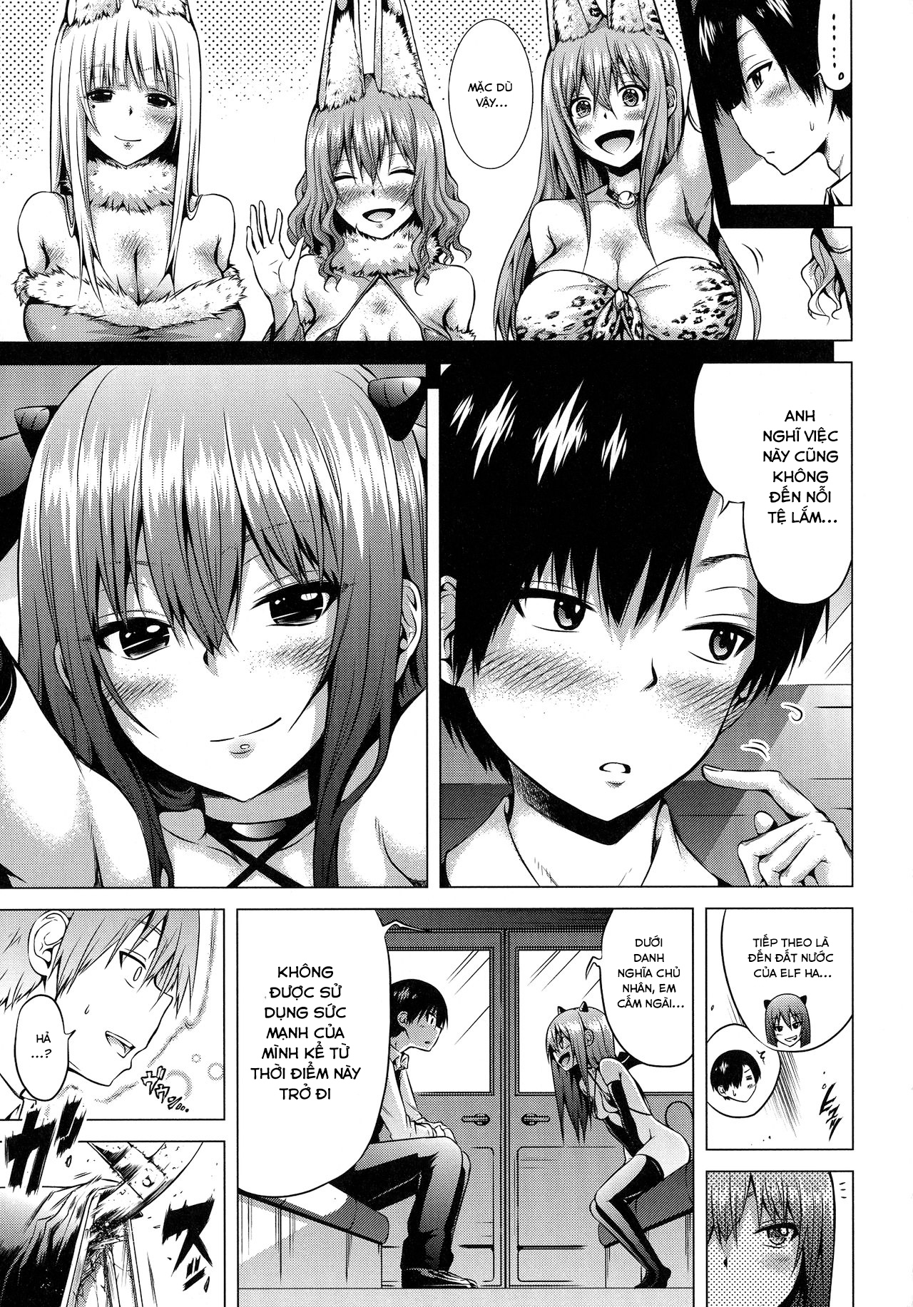 Đọc truyện hentai Isekai Harem Paradise - (Jou) Chap 4