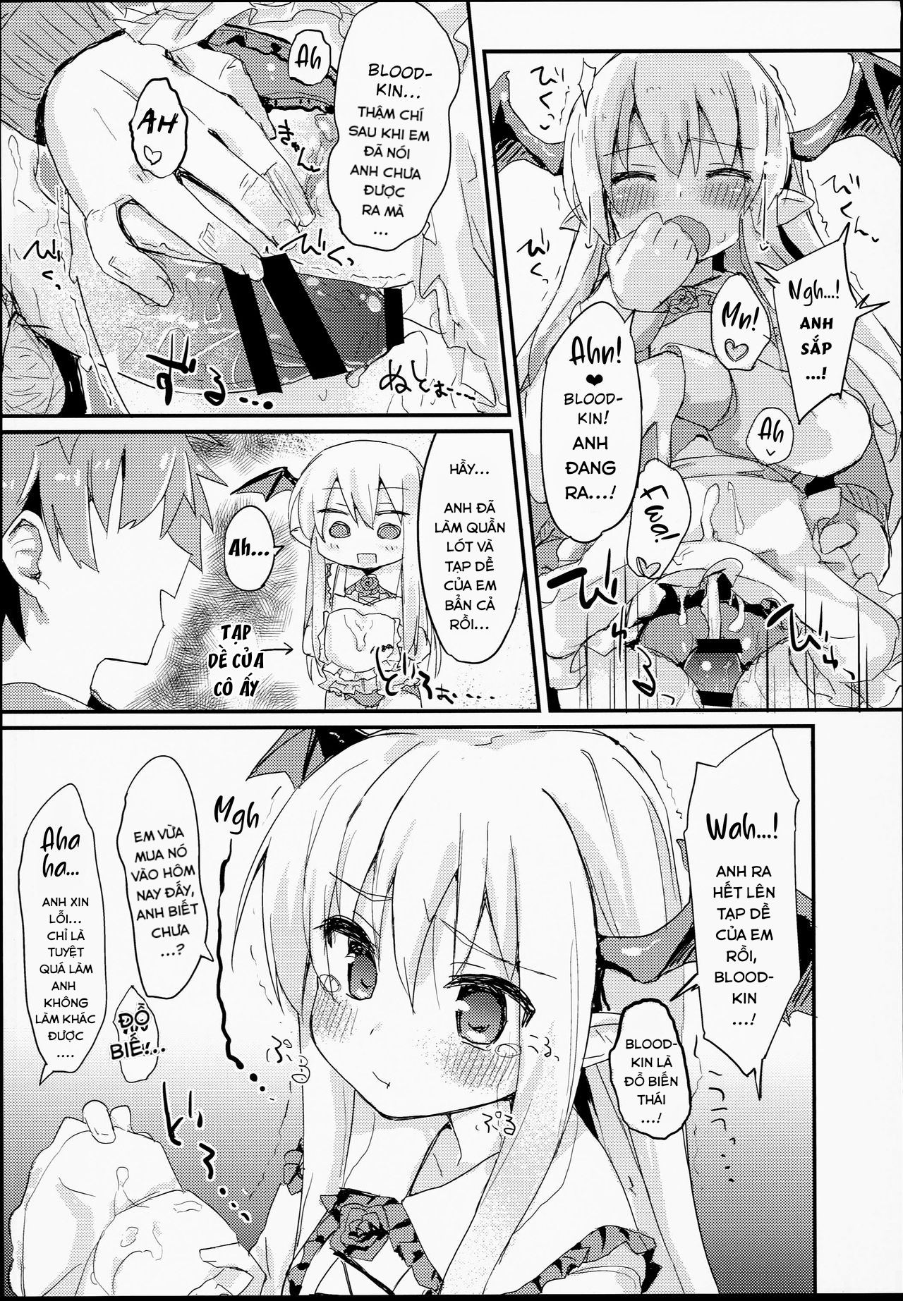 Đọc truyện hentai Vampy-chan Love Love Ecchi Book - Oneshot