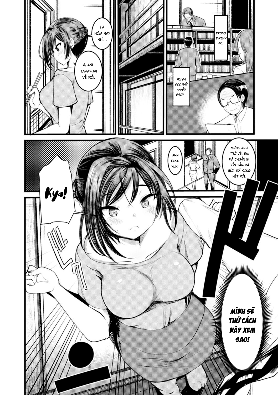 Đọc truyện hentai Nhật ký dâm đãng của cô vợ mới cưới - Voi 1- Trinh nữ.