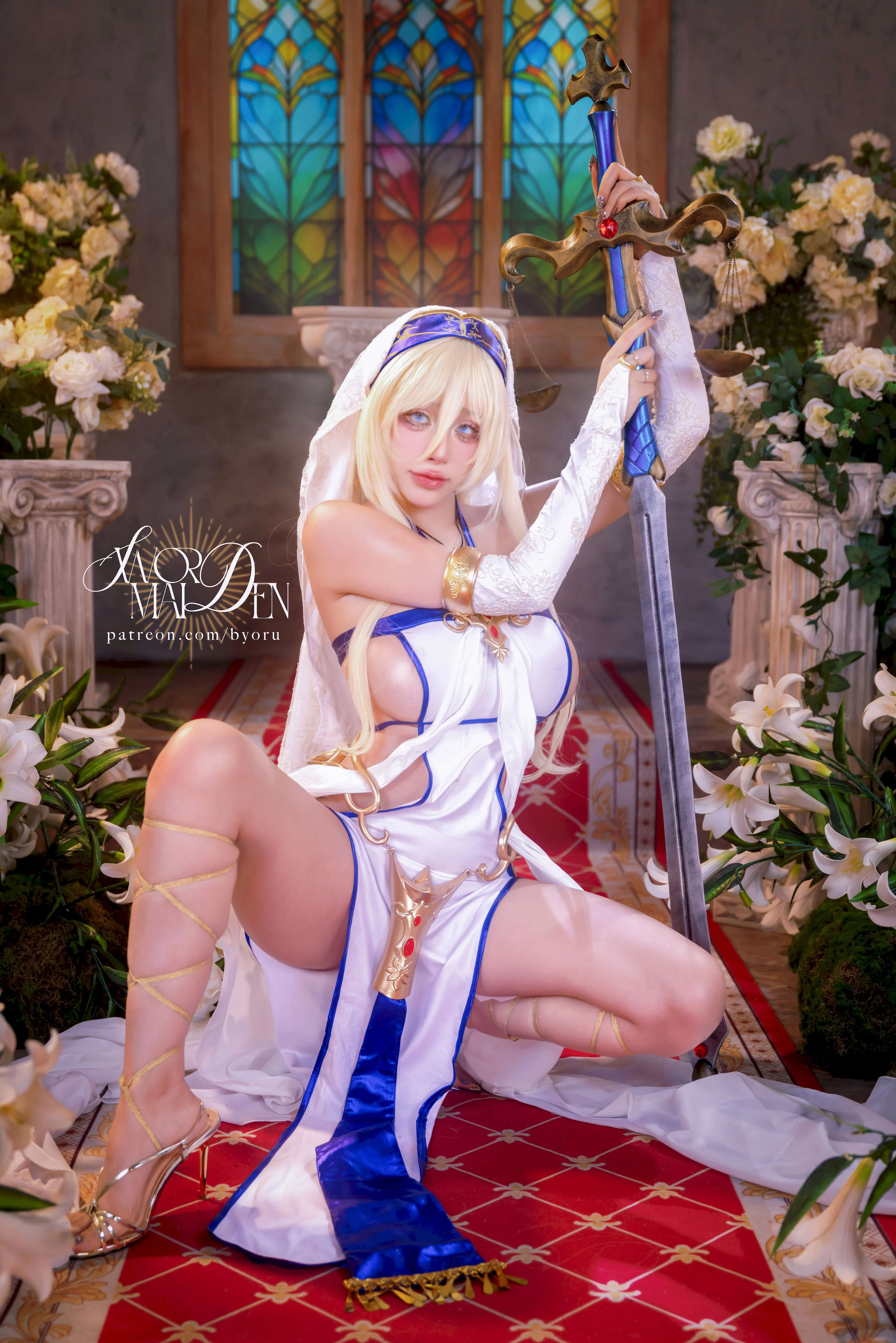 Đọc truyện hentai Tuyển tập Albums siêu phẩm Cosplay - Chap 1311 - Byoru - Sword Maiden