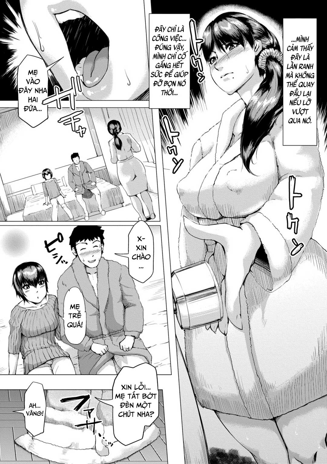 Đọc truyện hentai Cho đến khi mẹ vợ có thai - Chap 1