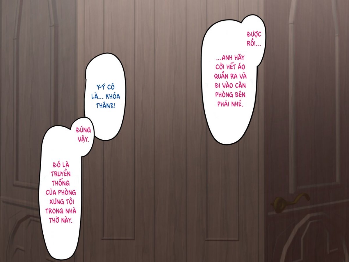 Đọc truyện hentai Zangeshitsu No Seishokusha - Chap 1.1