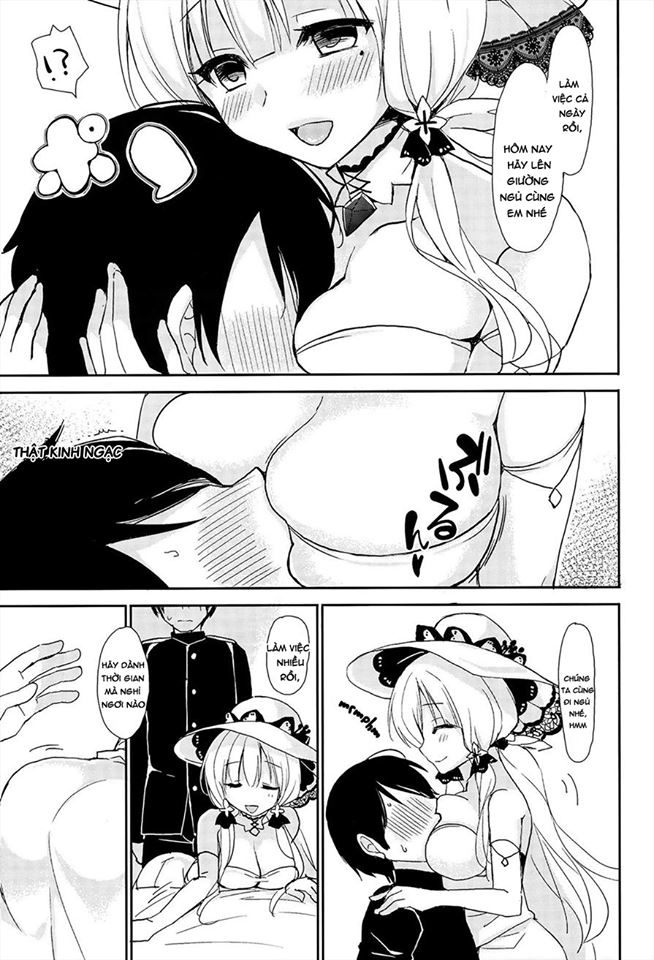 Đọc truyện hentai Junai Illustrious (Azur Lane) - Oneshot