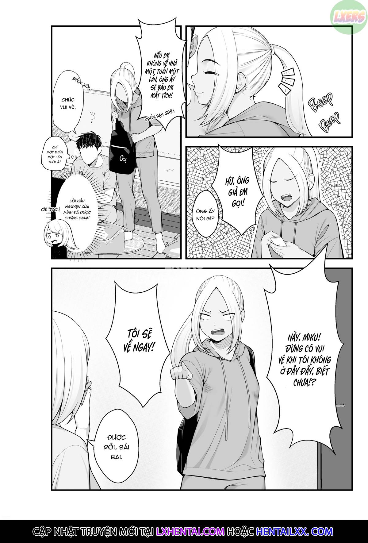 Đọc truyện hentai Stray Gyaru Harem - Chap 2