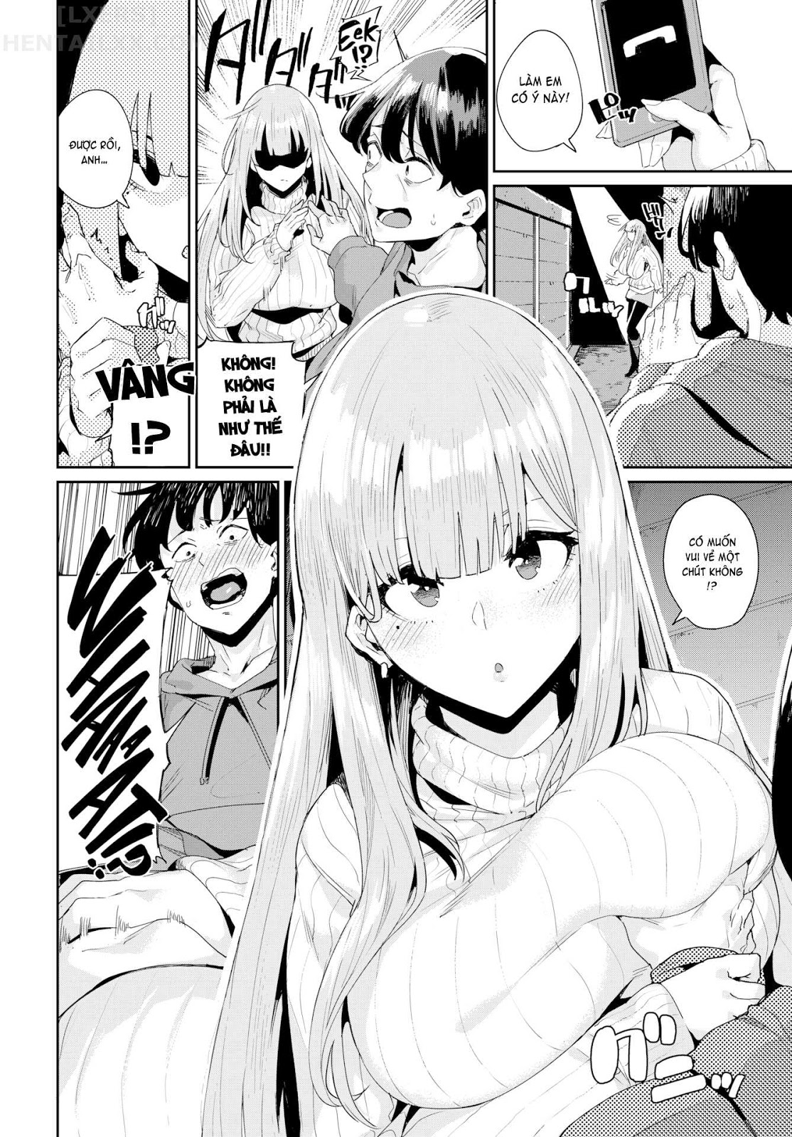 Đọc truyện hentai JK Manual - Chap 4 - Let No Stalker Escape!?
