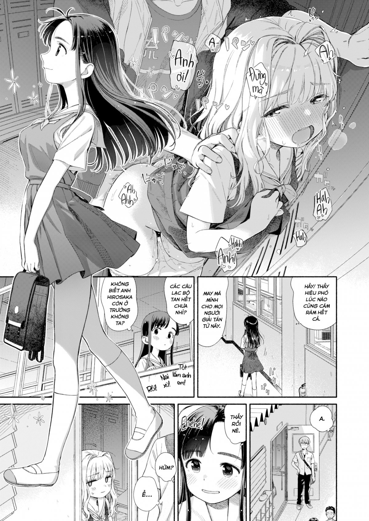 Đọc truyện hentai Hội học sinh thất tình - Chương 1: Tình yêu không thành của Hội trưởng Yumiya Shiori