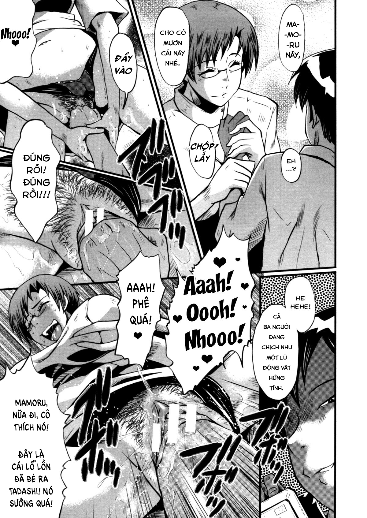 Đọc truyện hentai Haha Wa Buzama Ni Koshi O Furu ~Gogo No Seibo-Tachi~ - Chap 5