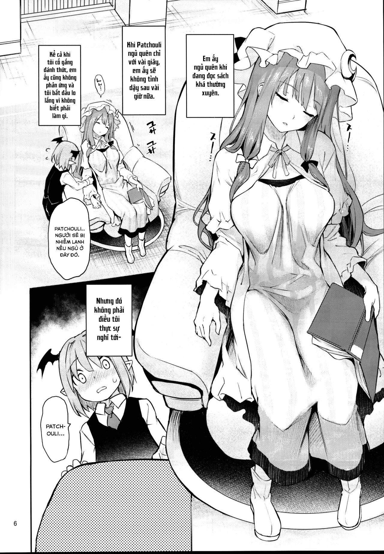 Đọc truyện hentai Inemuri Jouzu no Daitoshokan - Oneshot