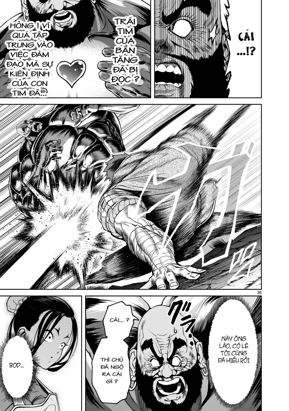 Đọc truyện hentai Vườn hoa hồng Saga - Chap 23: Cận chiến～Muskel～