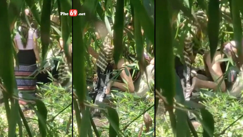 Chịch public tại công viên, nhún mạnh lên em