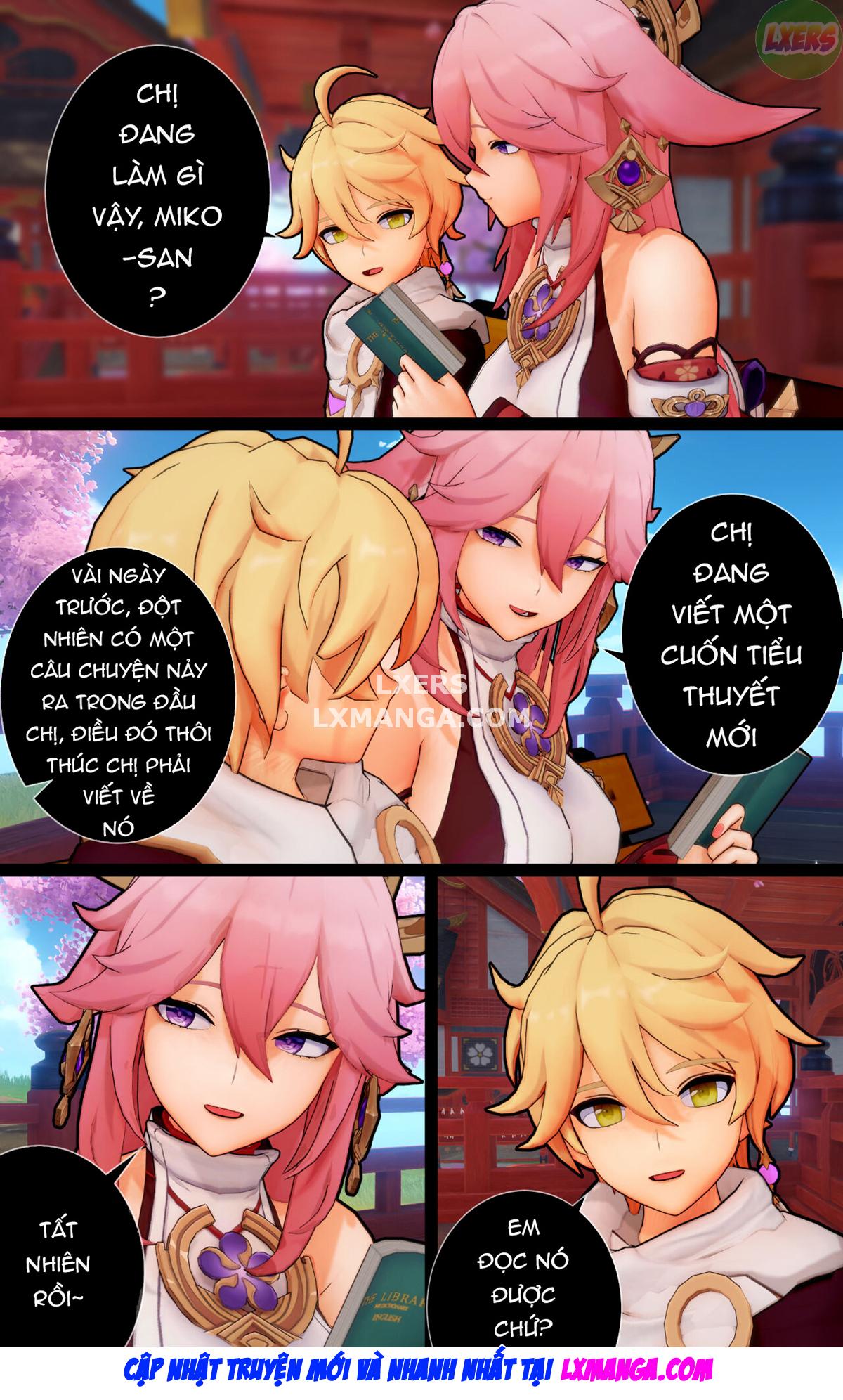 Đọc truyện hentai Vixen và con chó con của nó - Oneshot