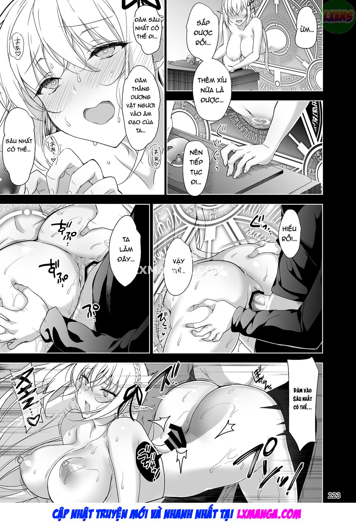 Đọc truyện hentai Elf ni Inmon o Tsukeru Hon - Chap 4 - LEVEL:1~4