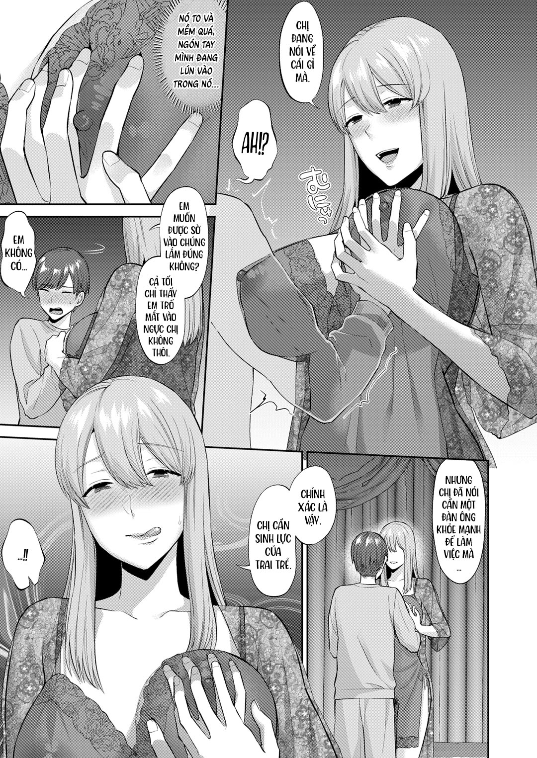 Đọc truyện hentai Người phụ nữ cứu rỗi - Oneshot