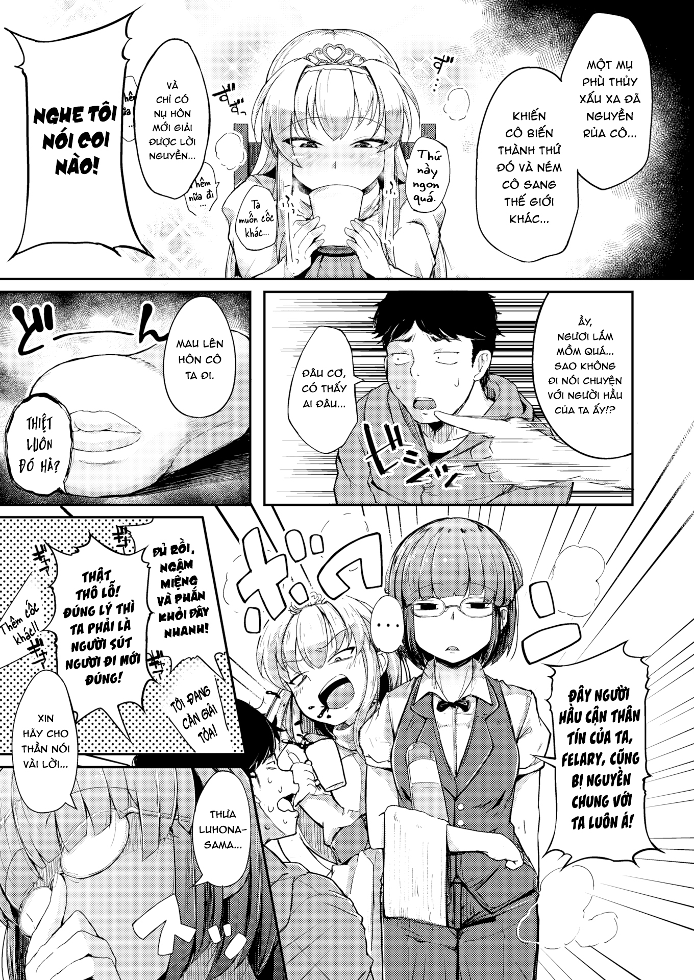 Đọc truyện hentai Cock Sleeve Princess - Oneshot