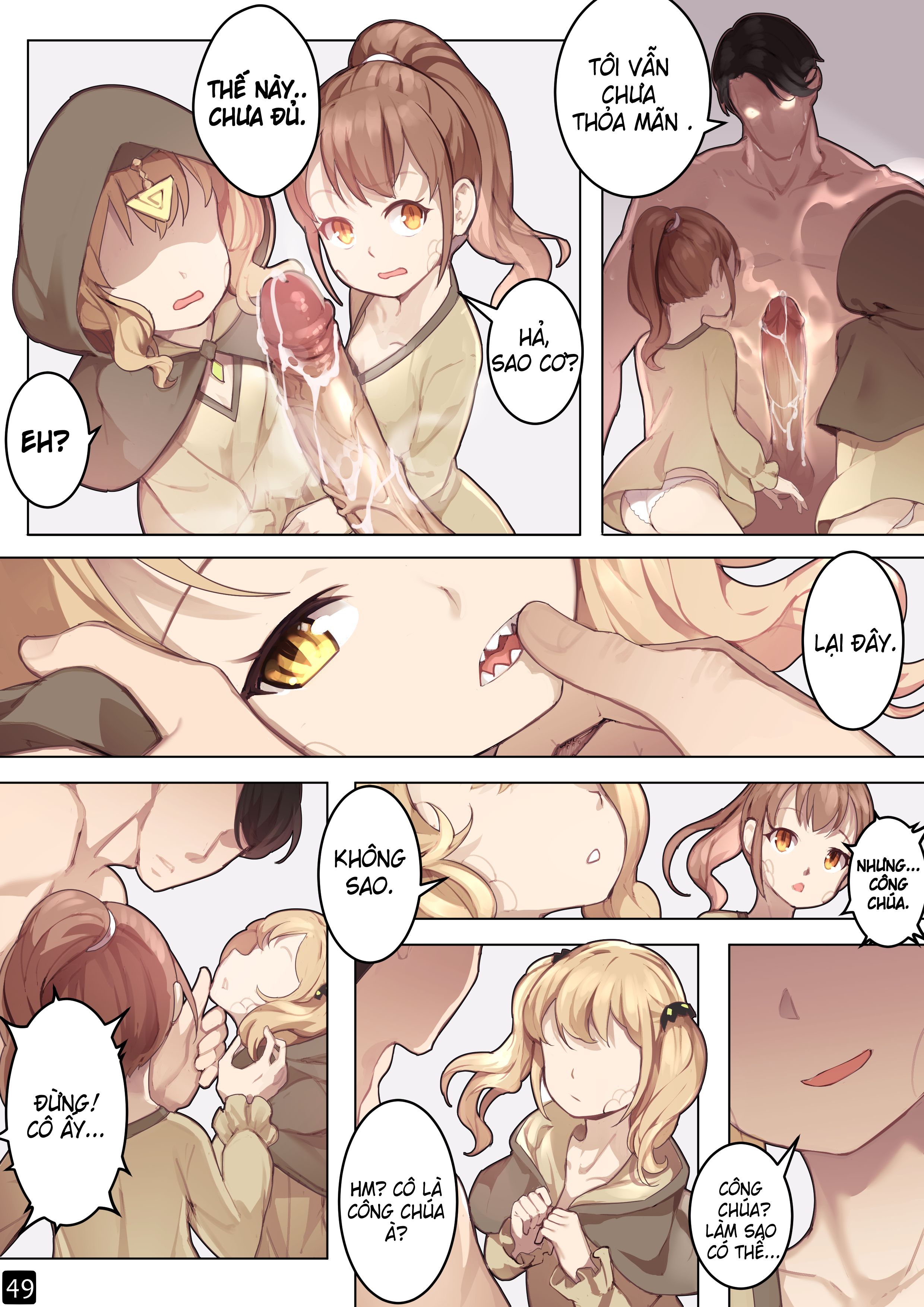 Đọc truyện hentai Điểm kỳ dị của thiếu nữ - Chap 6: Liên lạc - Khế ước