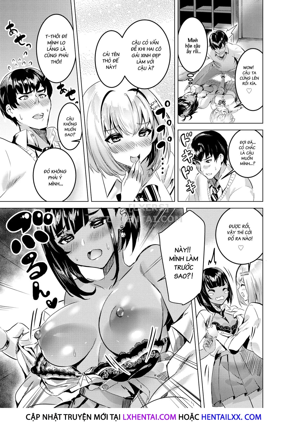 Đọc truyện hentai Three's Better Than Two - Oneshot