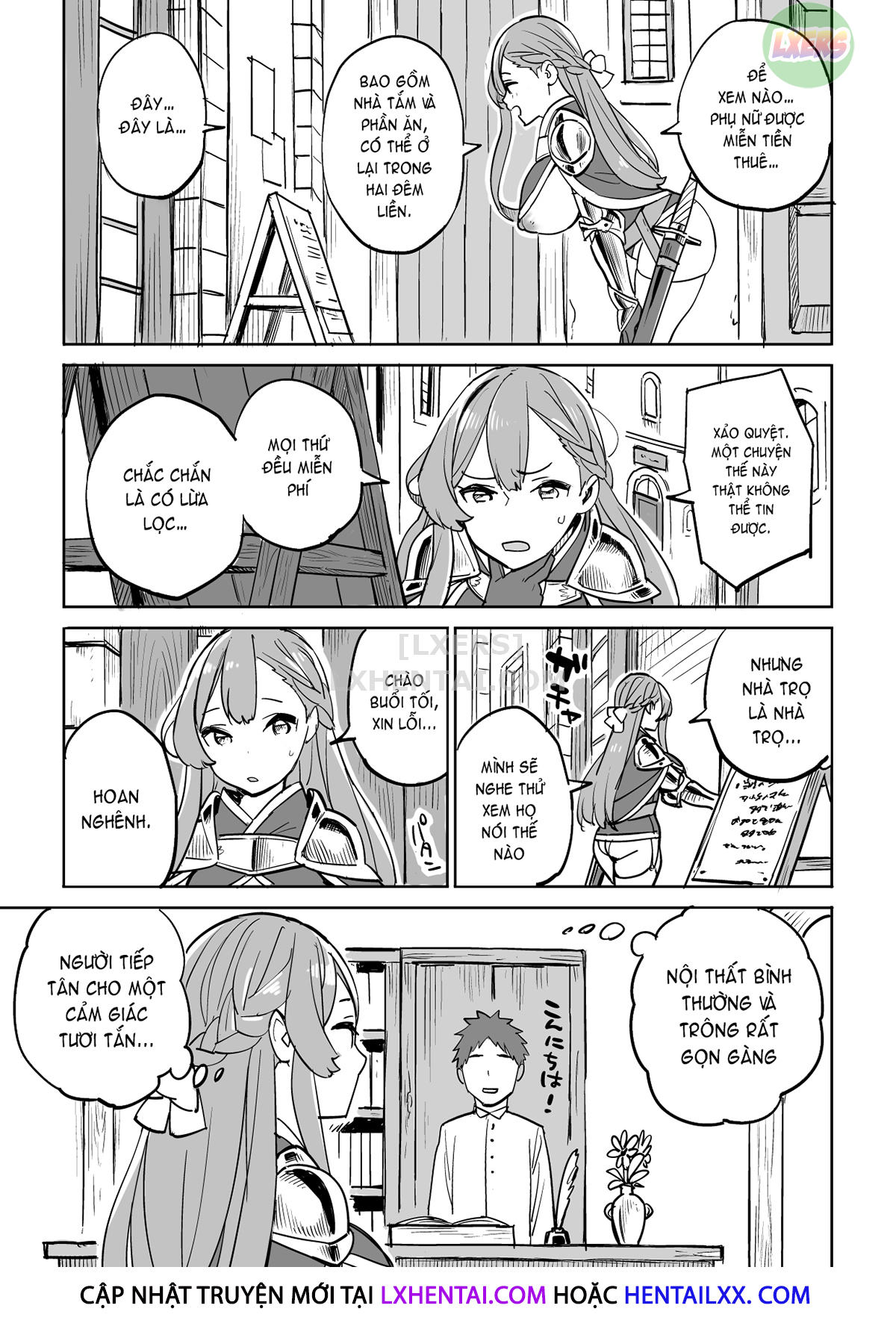 Đọc truyện hentai Beware Of Free Lodging! - Oneshot