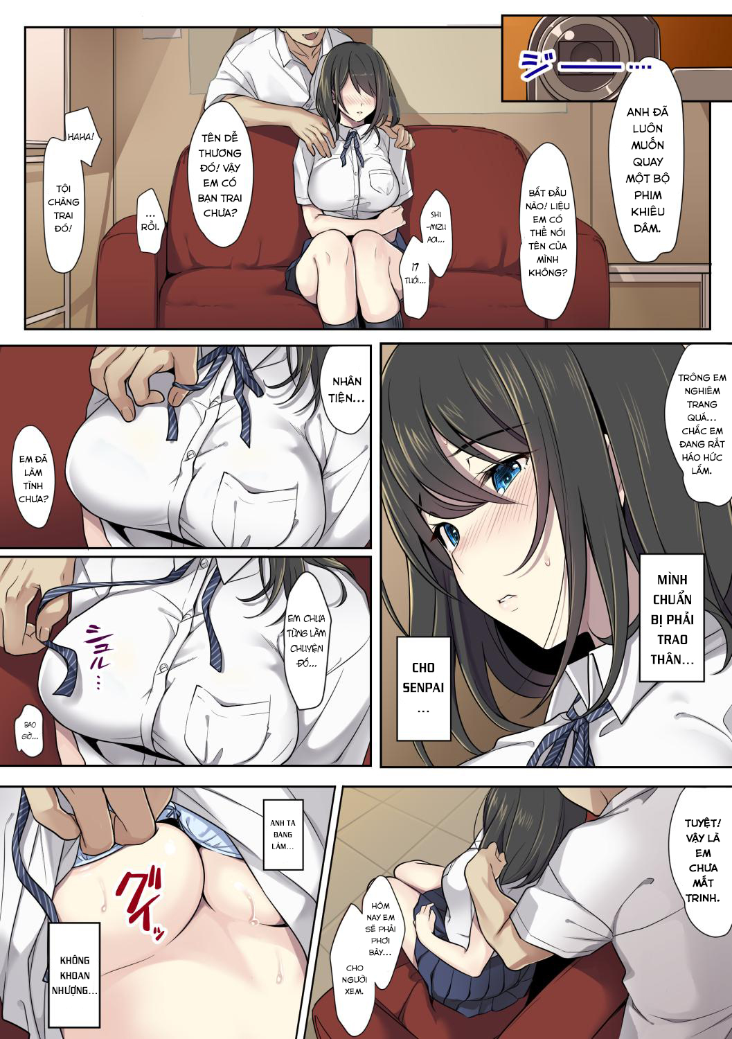 Đọc truyện hentai Bạn gái tôi đã lập một thoả thuận với senpai để bảo vệ tôi. - Chap 1