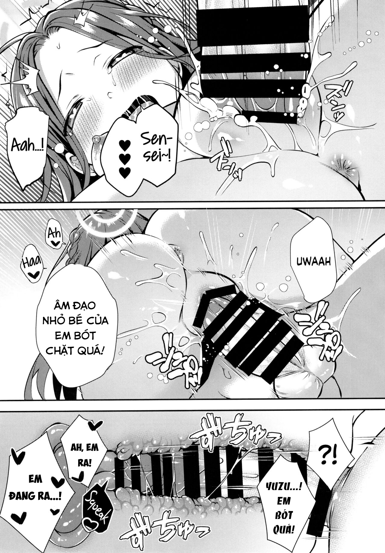 Đọc truyện hentai Sau khi chạy deadline Blue Archive - Oneshot