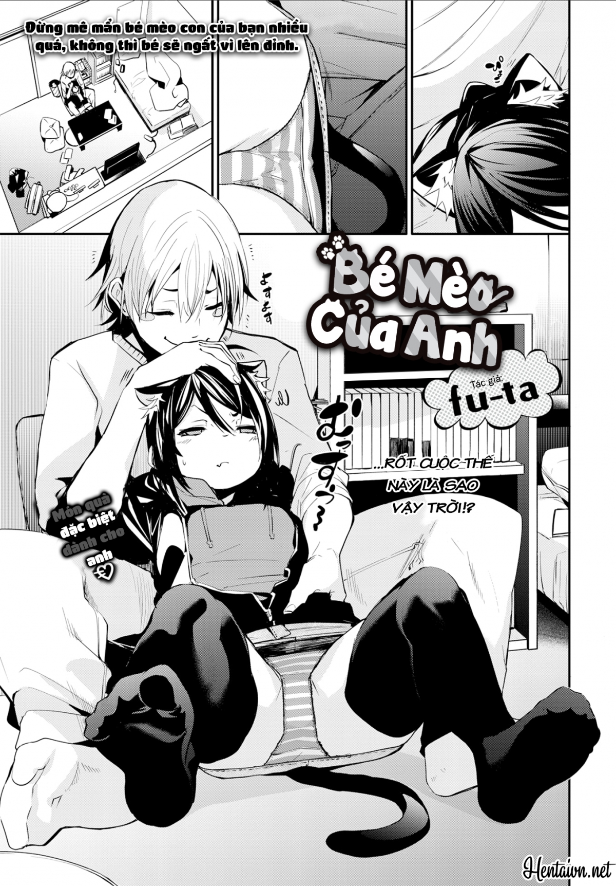 Đọc truyện hentai Bé Mèo Của Anh - Oneshot