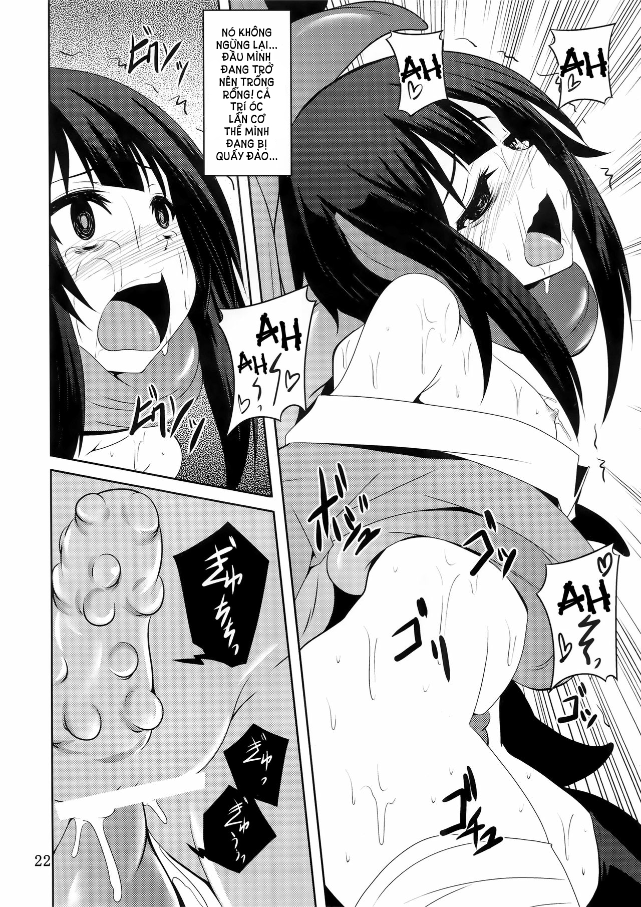 Đọc truyện hentai Megumin và quái vật xúc tu đáng sợ!!! - Oneshot