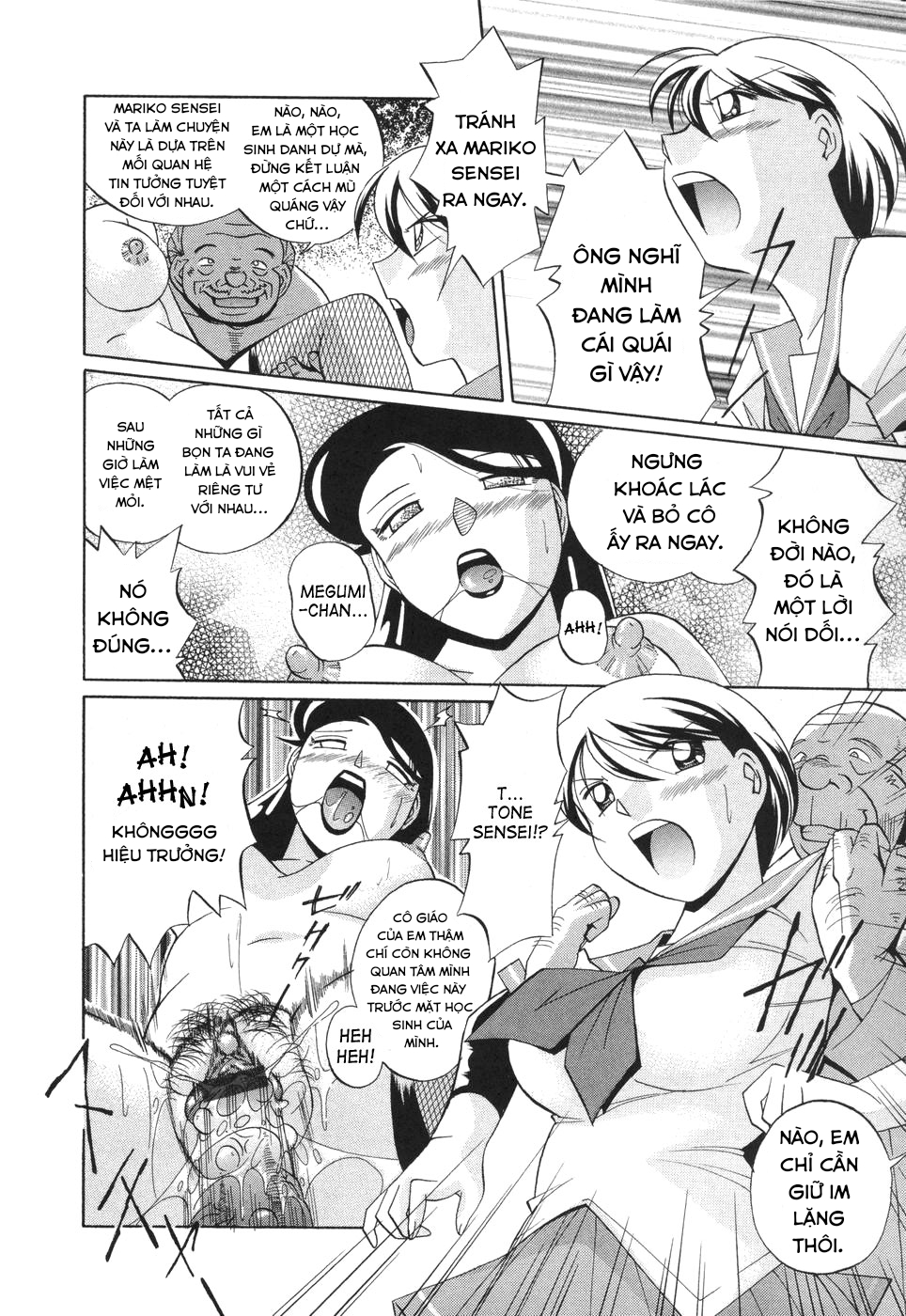 Đọc truyện hentai Sennou Gakuen - Chap 3